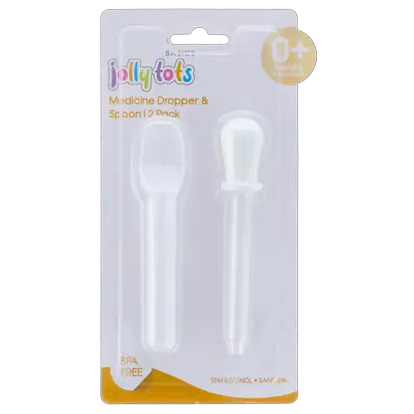 Image of Jolly Tots Medicine Dropper & Spoon 2-Pack