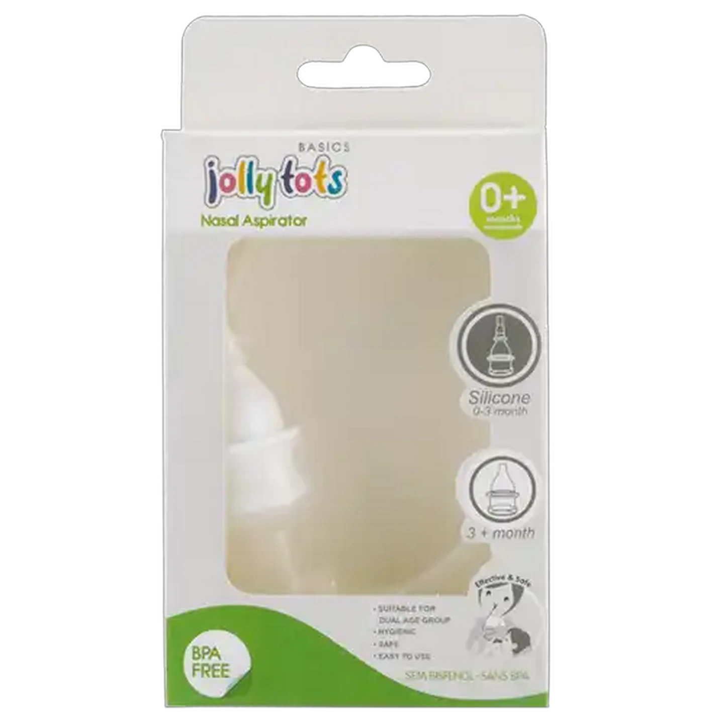 Image of Jolly Tots Nasal Aspirator 0 Months+