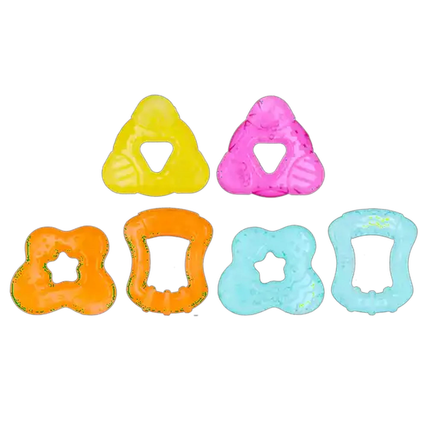 Image of Jolly Tots Water Filled Teether 3-Pack 3 Months + (Type May Vary)