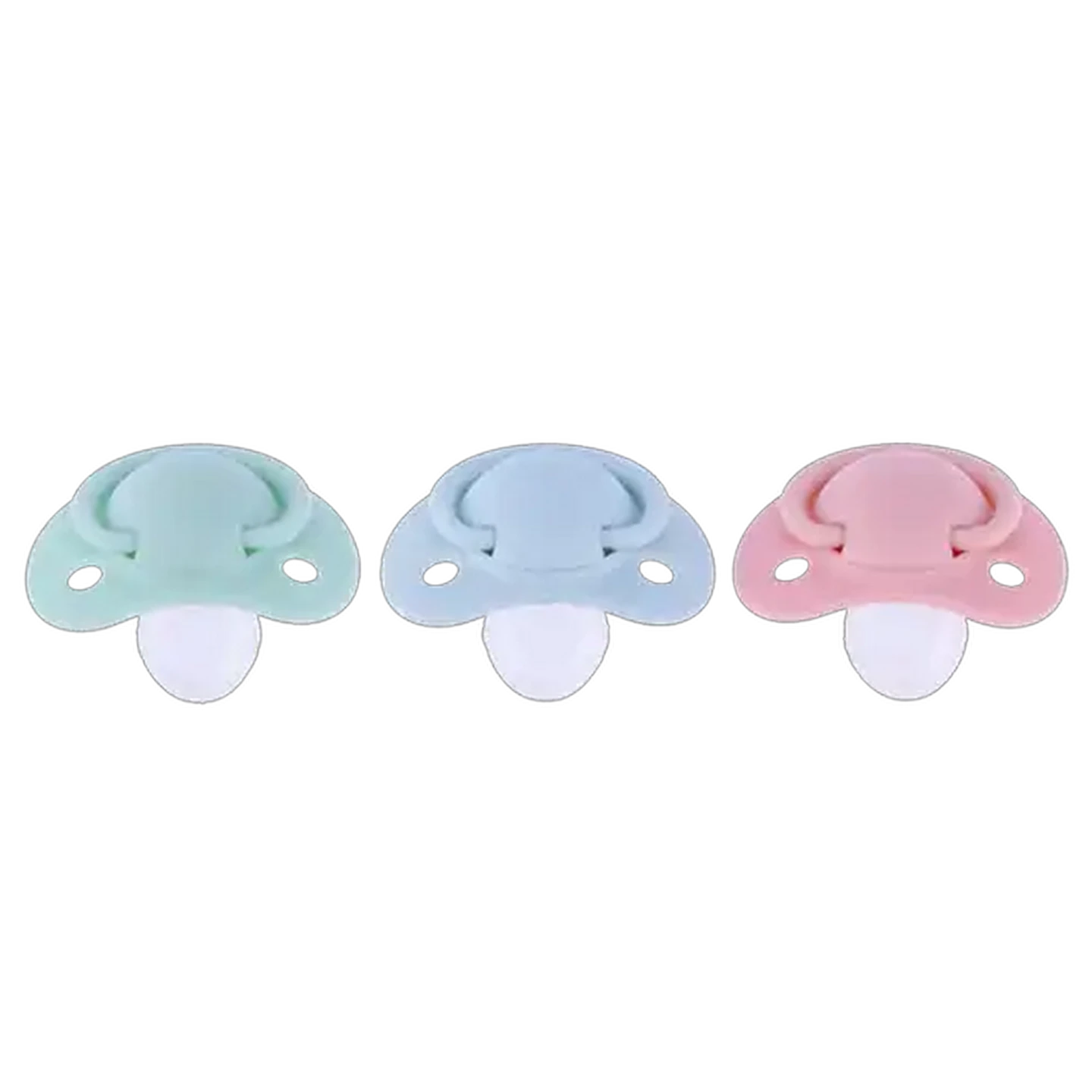Image of Jolly Tots Silicone Orthodontic Pacifier 0 Months + (Colour May Vary)