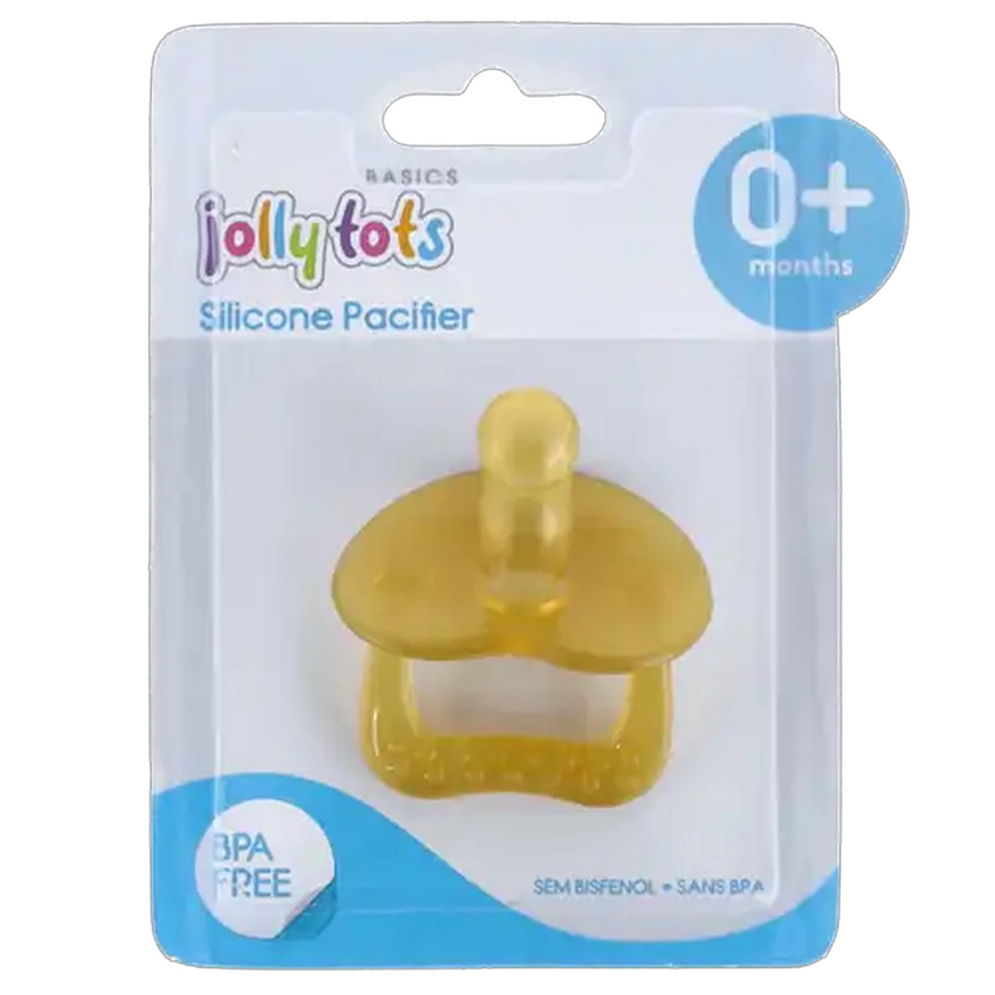 Image of Jolly Tots Silicone Pacifier 0 Months+