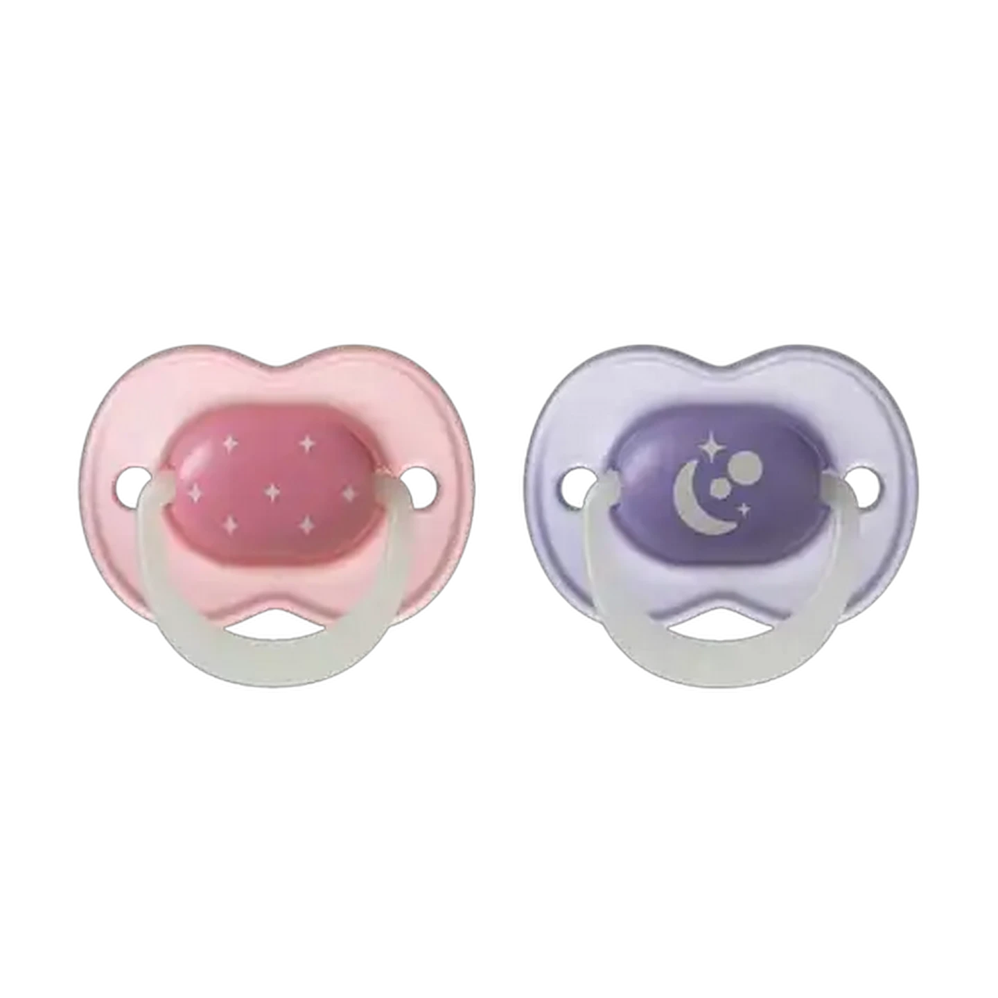 Image of Tommee Tippee Night Soother 6–18 Months 2-Pack (Design May Vary)