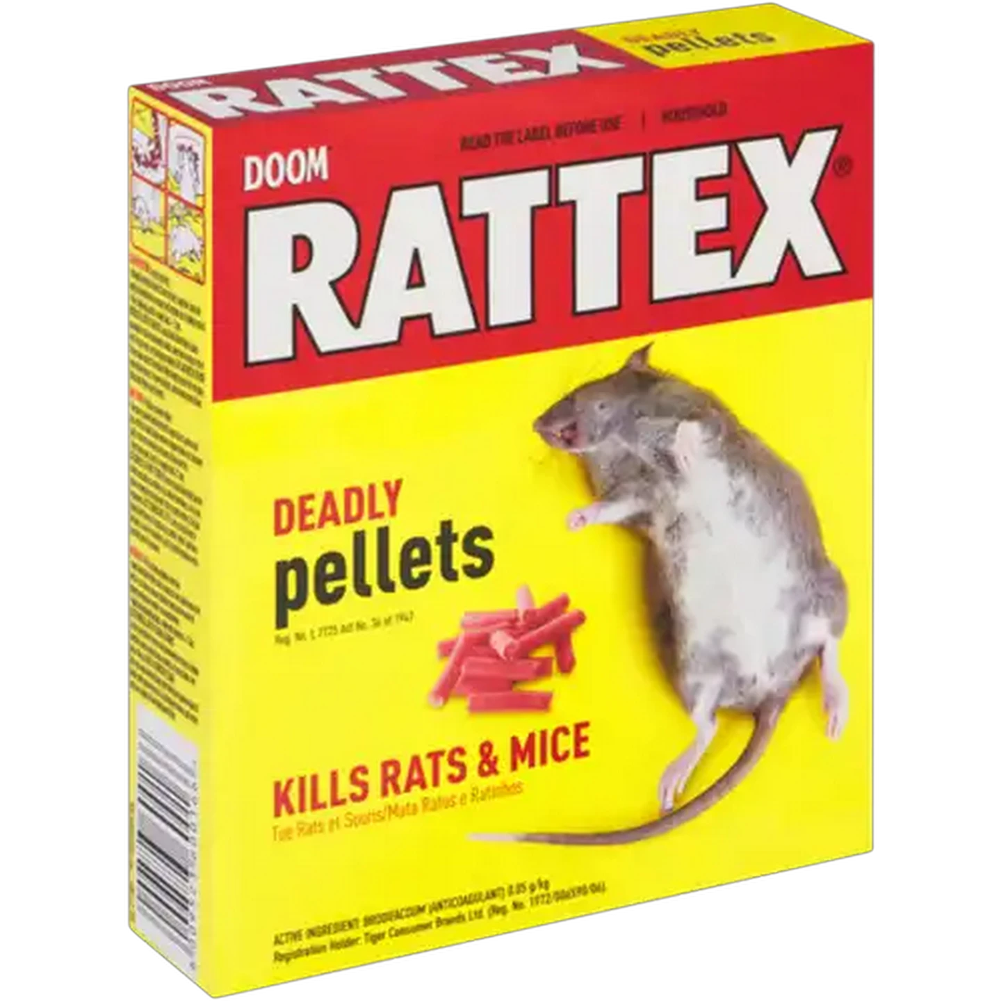 Image of DOOM Rattex Deadly Pellets 100g