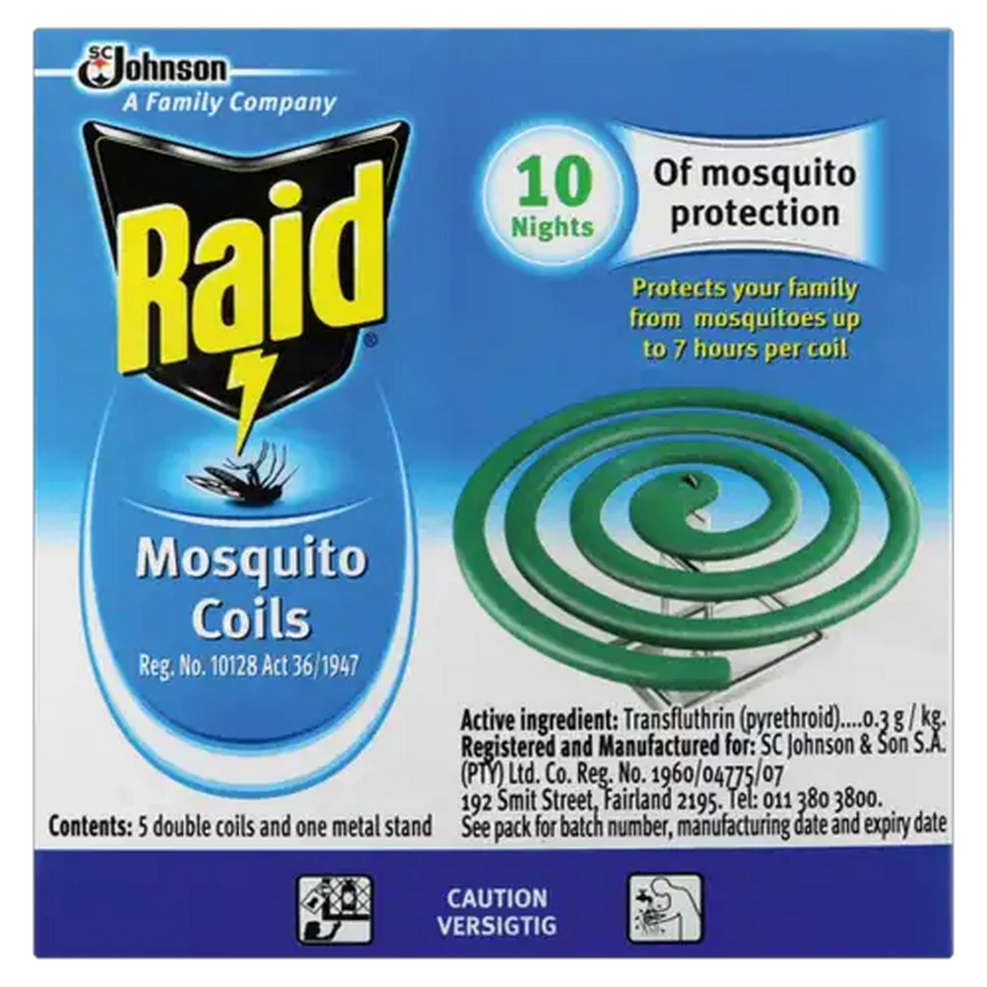 Image of Raid Mosquito Coils 10-Pack