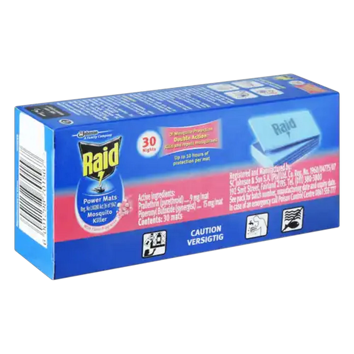 Image of Raid Floral Fragranced Mosquito Killer Power Mats 30-Pack