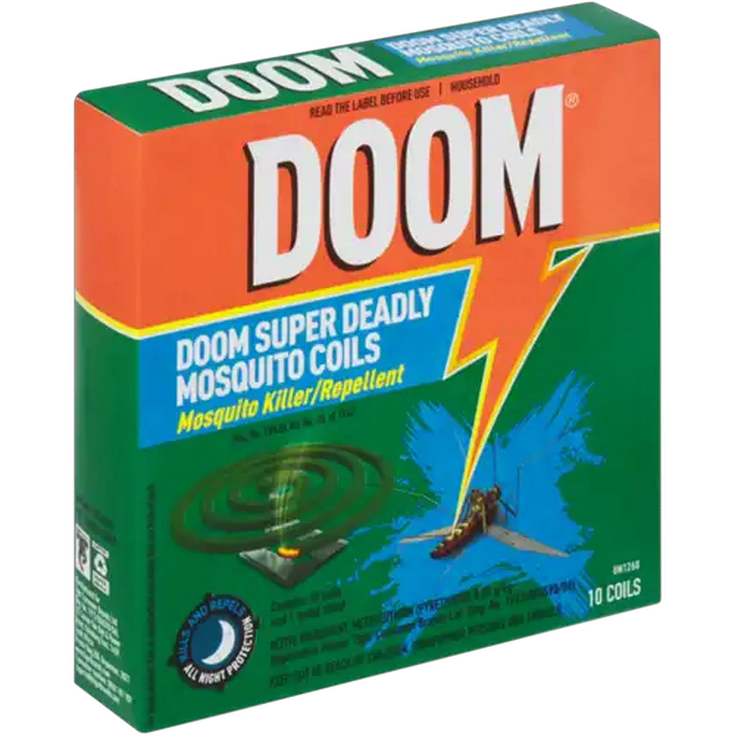 Image of DOOM Super Deadly Mosquito Coils 10-Pack