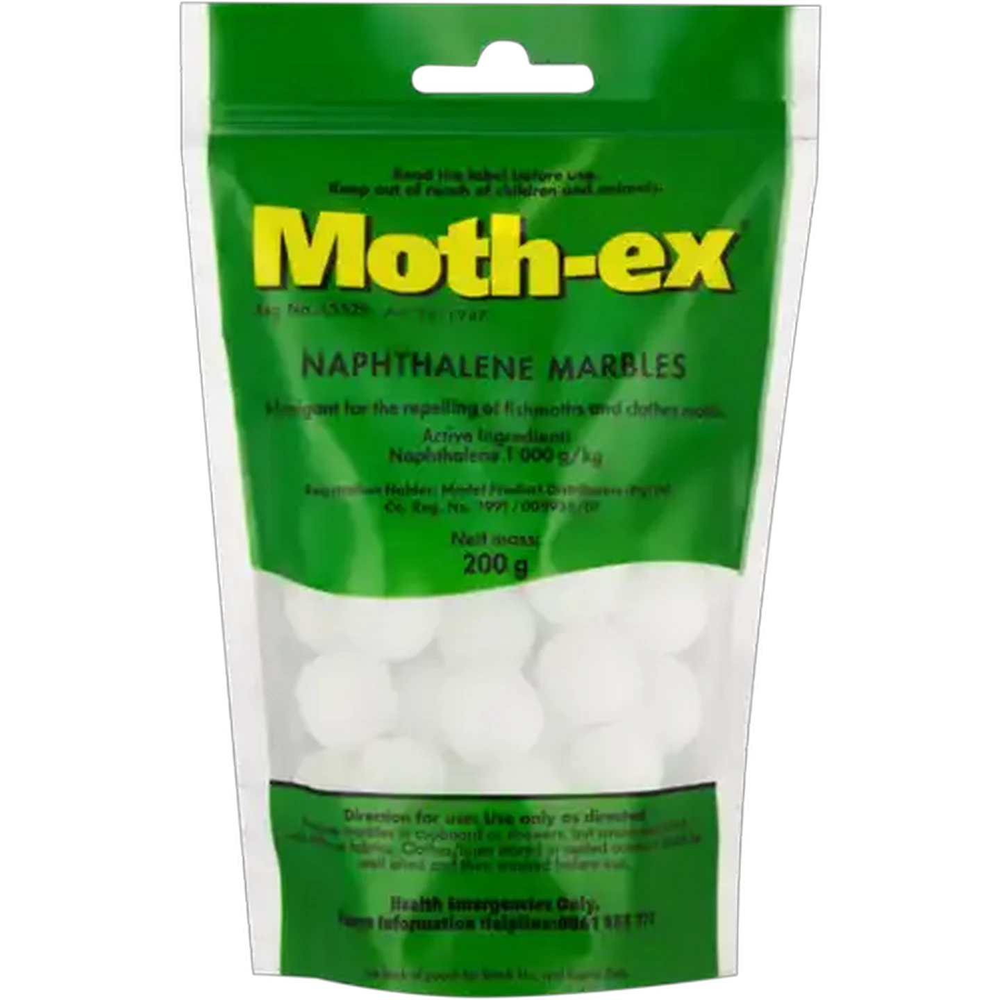 Image of Moth-ex Naphthalene Marbles 200g