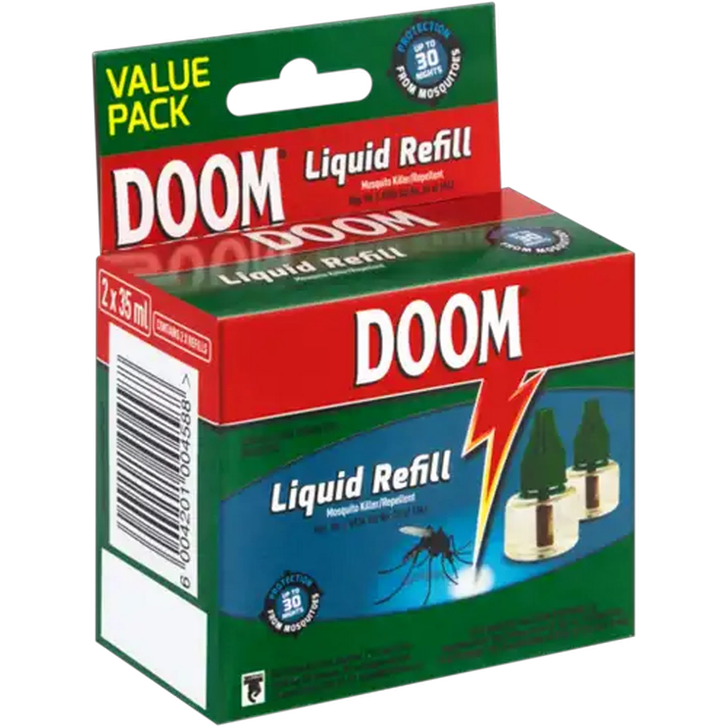 Image of DOOM Mosquito Killer Liquid Refill 2 x 35ml