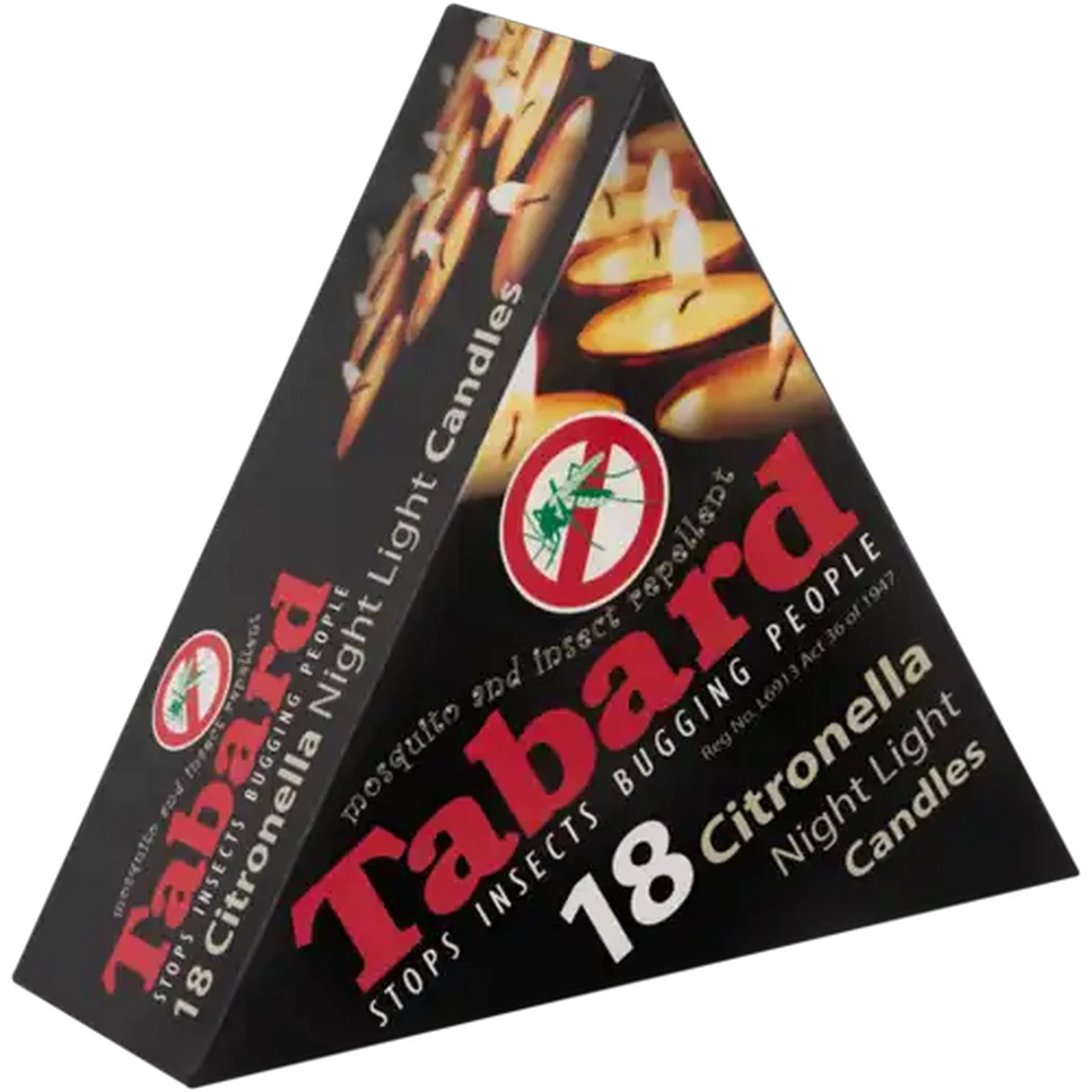 Image of Tabard Citronella Night Light Candles 18-Pack