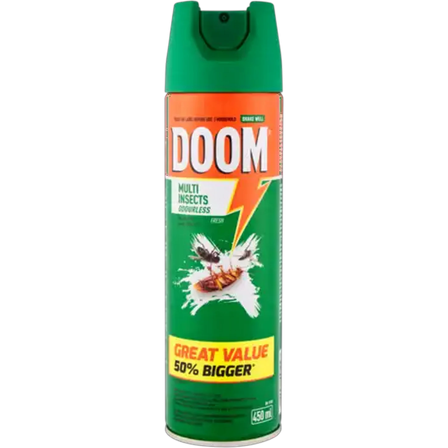 Image of DOOM Odourless Multi Insects Spray 450ml