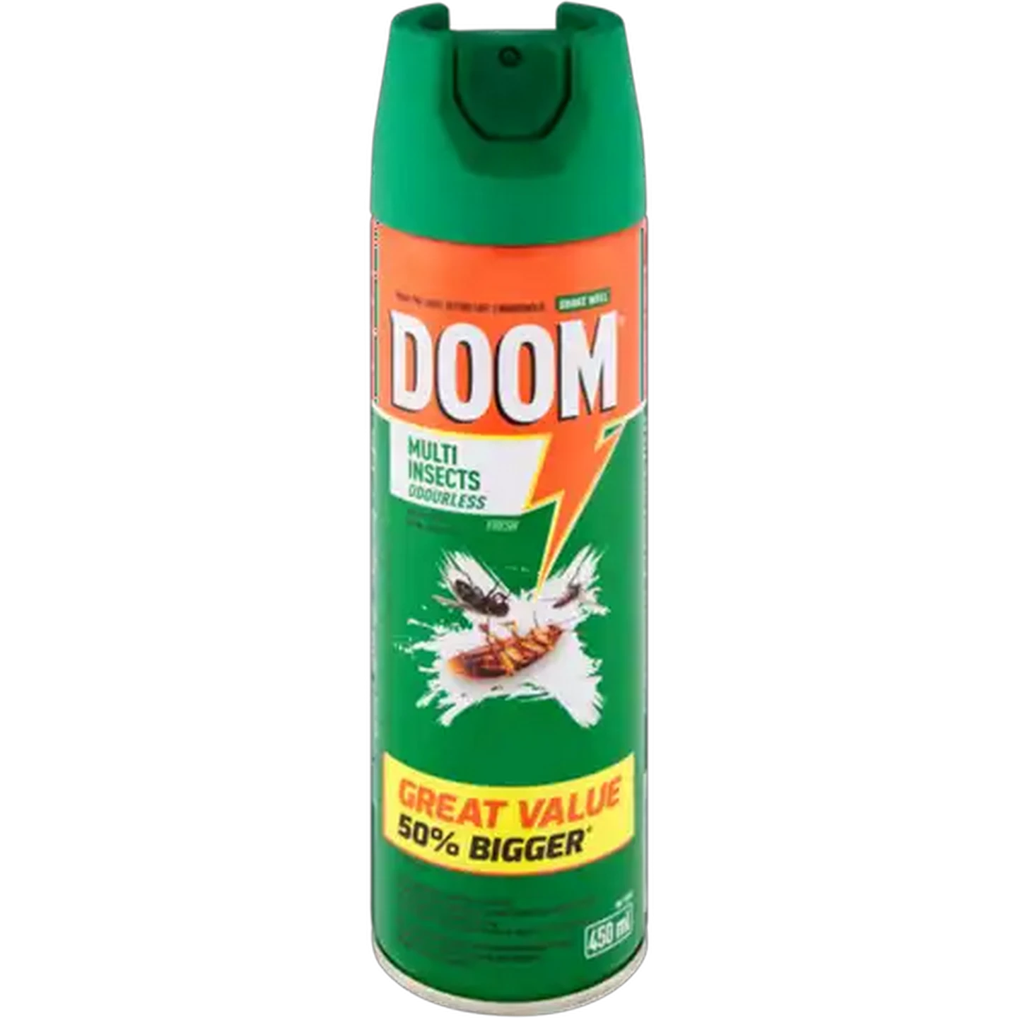 Image of DOOM Odourless Multi Insects Spray 450ml