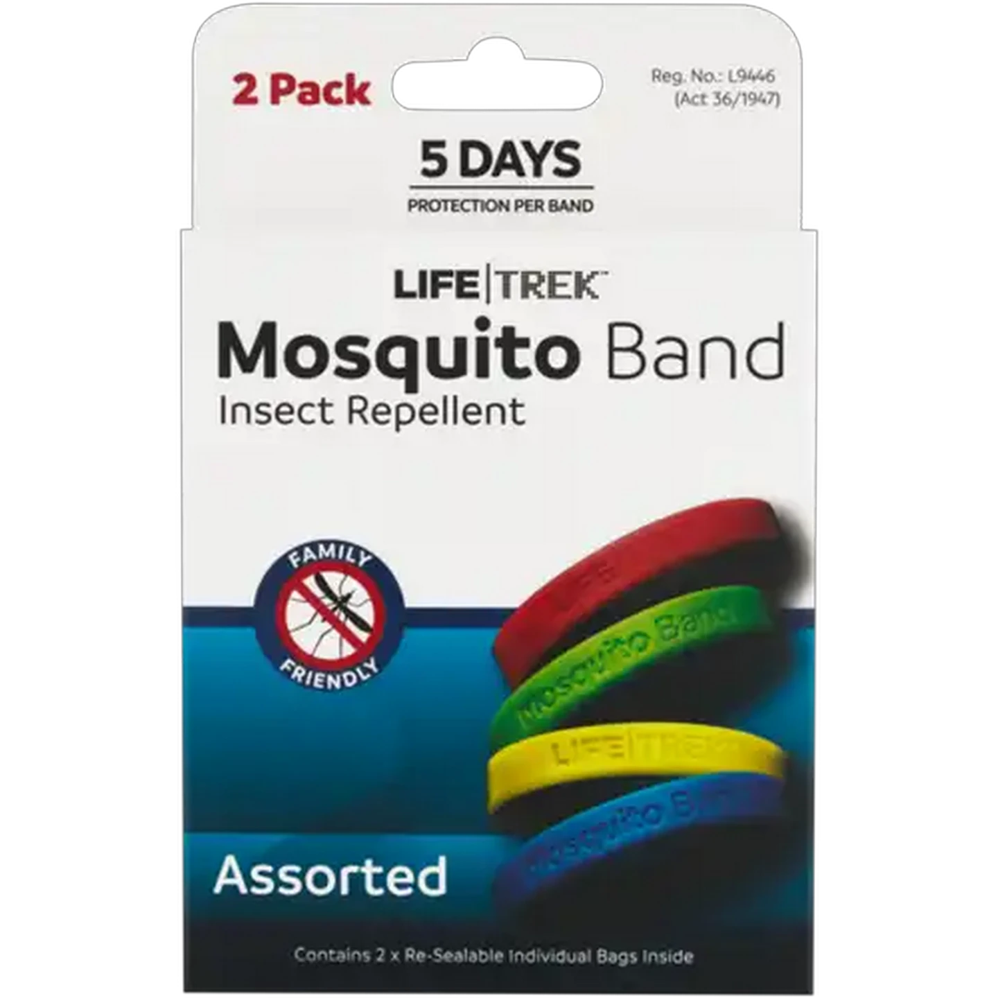 Image of LIFE|TREK Mosquito Band Insect Repellent 2-Pack