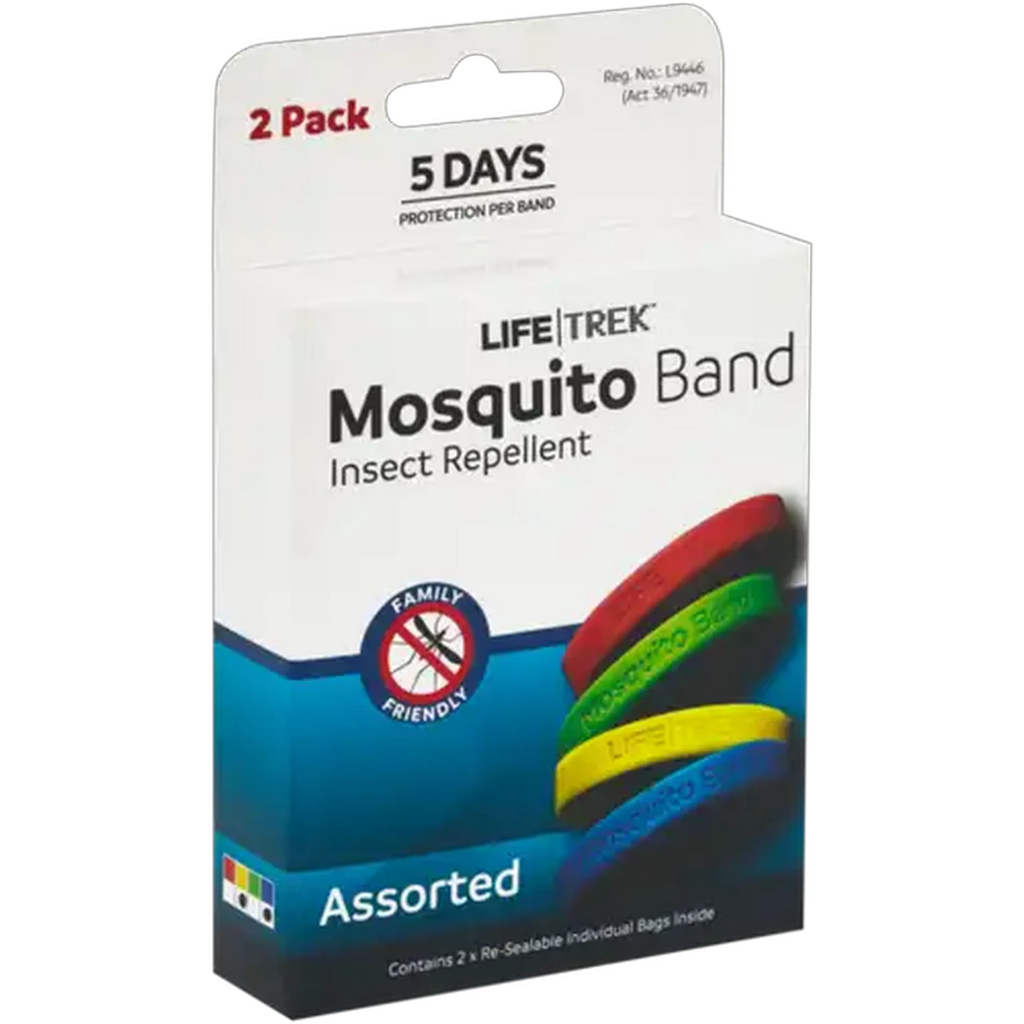 Image of LIFE|TREK Mosquito Band Insect Repellent 2-Pack