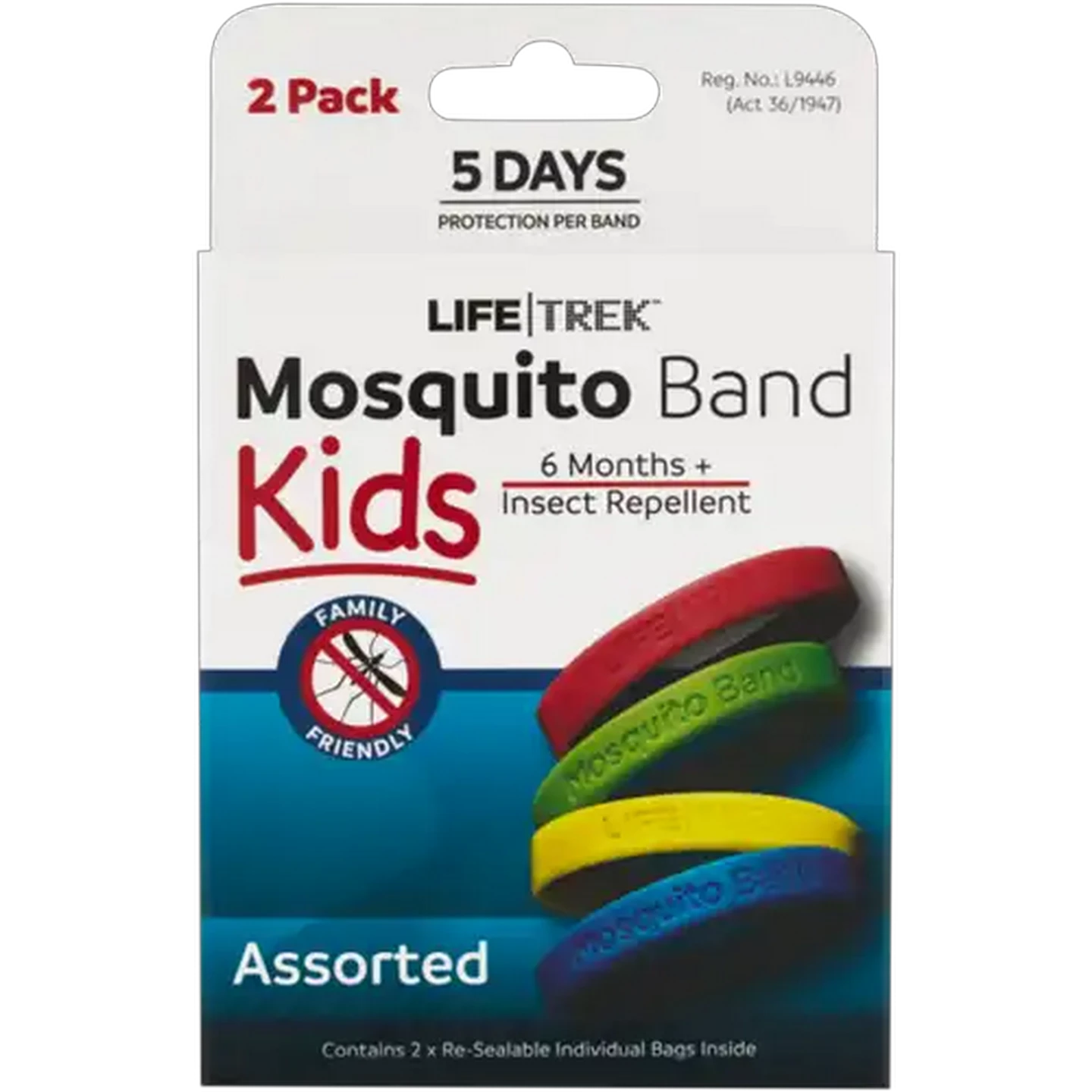 Image of LIFE|TREK Kids Mosquito Band Insect Repellent 2-Pack
