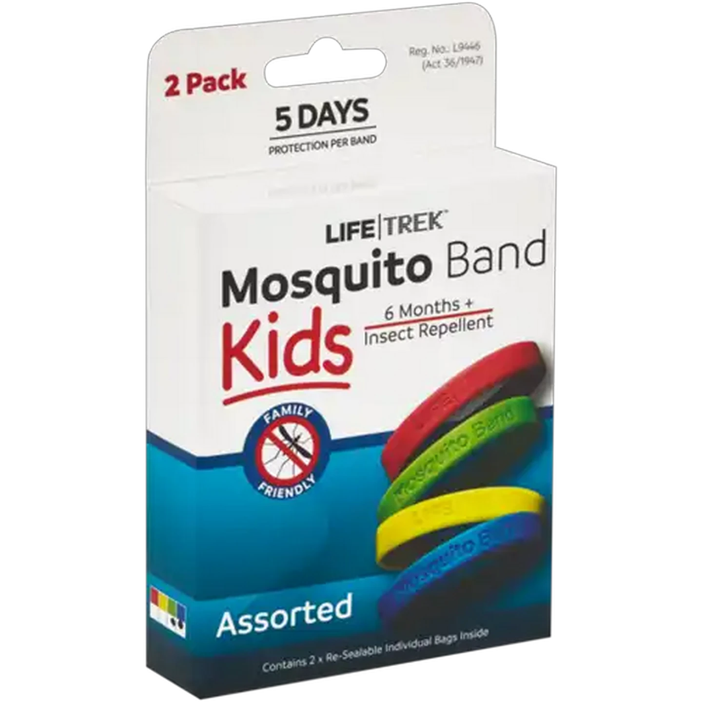 Image of LIFE|TREK Kids Mosquito Band Insect Repellent 2-Pack