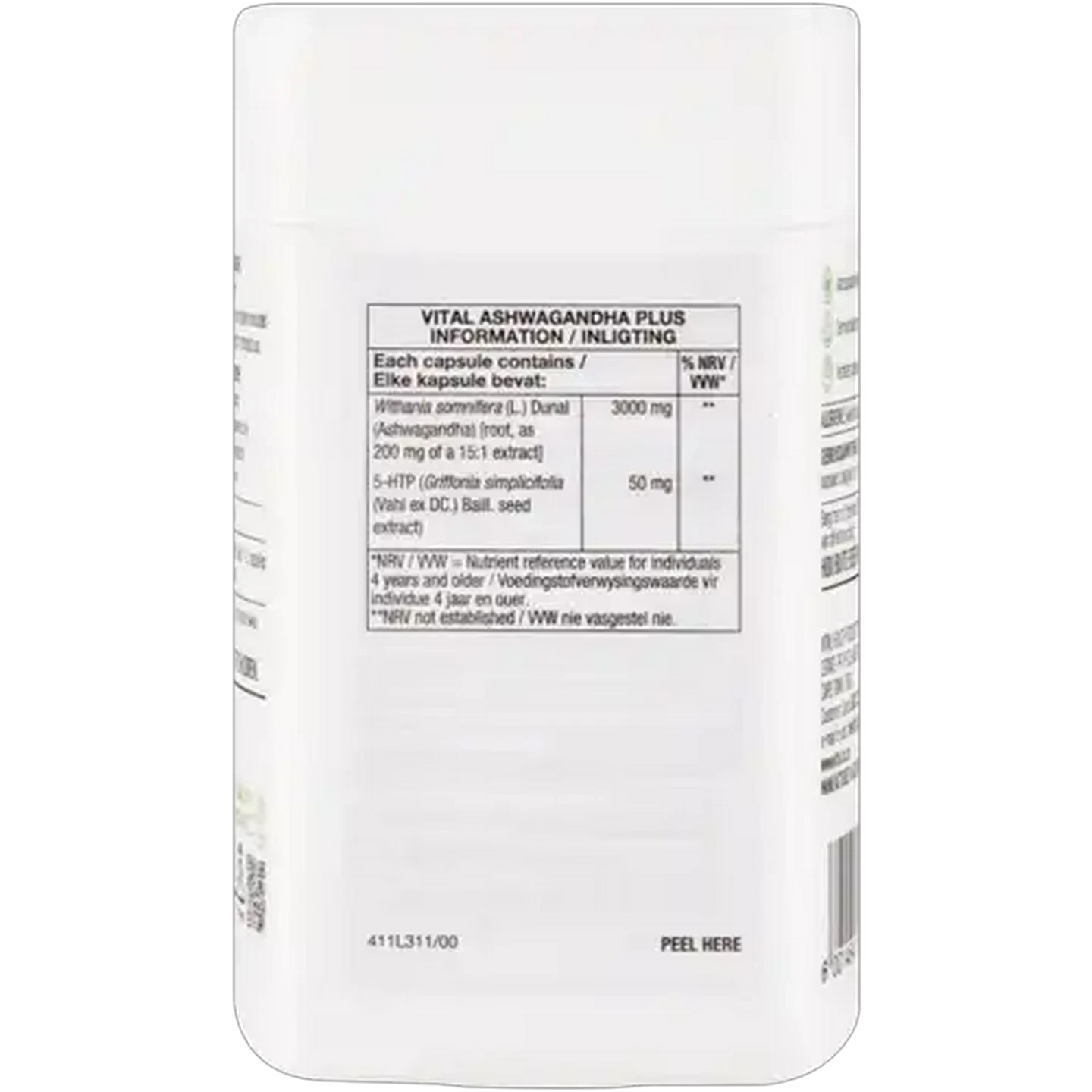 Image of Vital 3000mg Ashwagandha Capsules 60-Pack