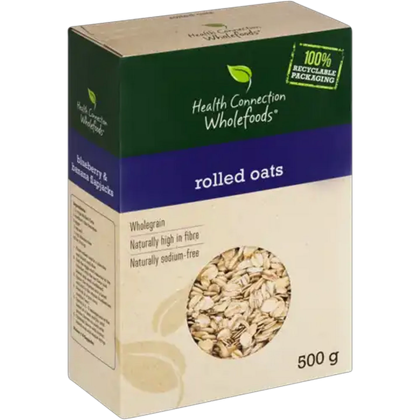 Image of Health Connection Wholefoods Rolled Oats 500g