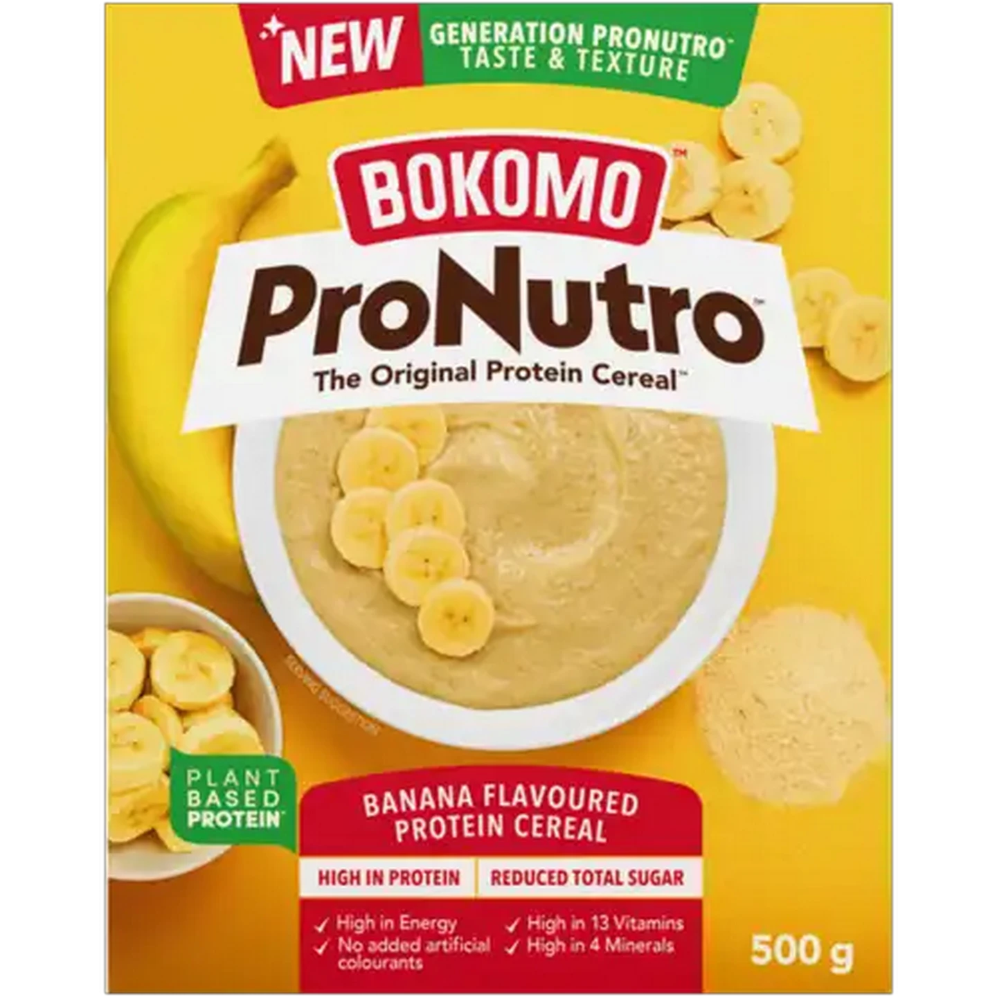 Image of Bokomo ProNutro Banana Flavoured Protein Cereal 500g