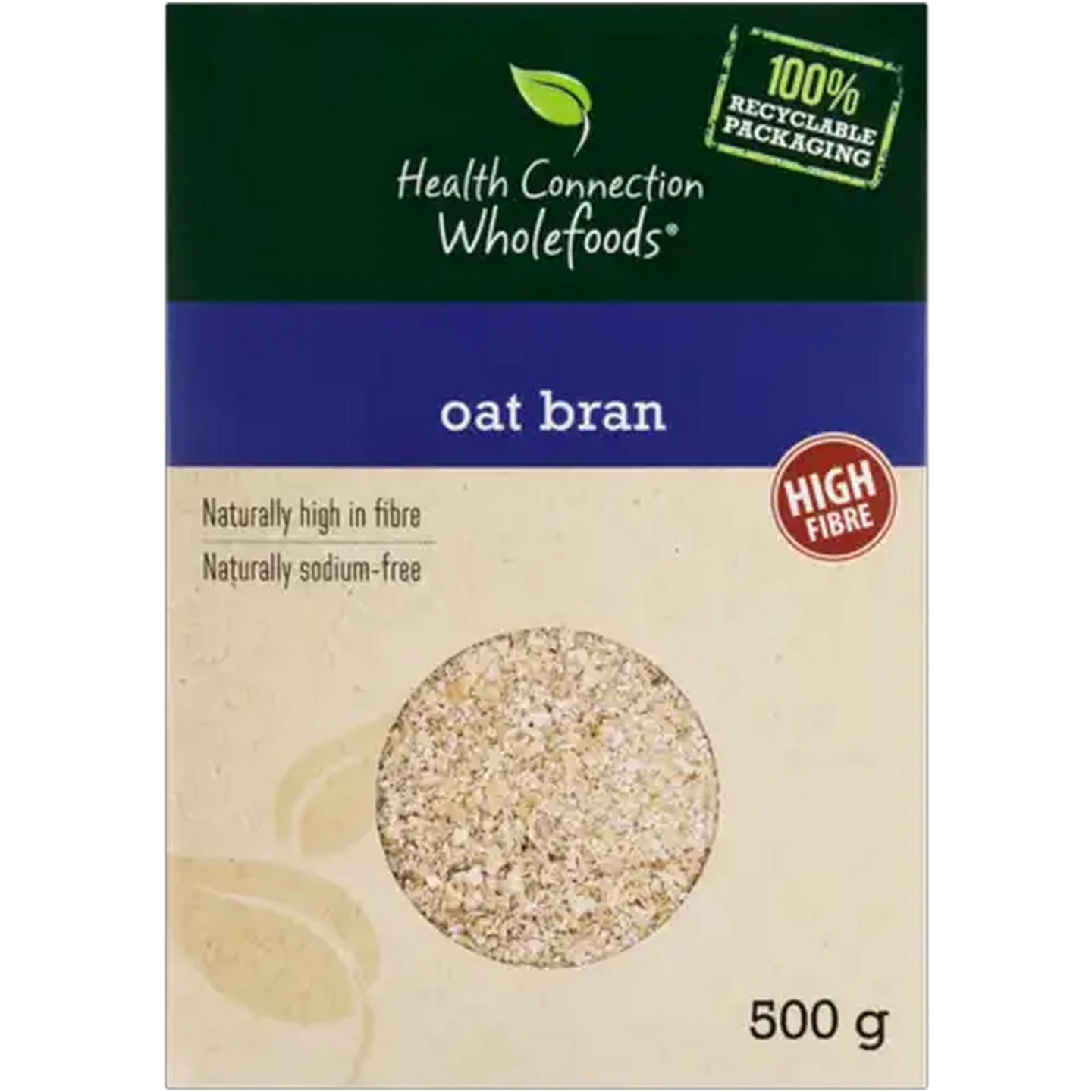 Image of Health Connection Wholefoods Oat Bran 500g