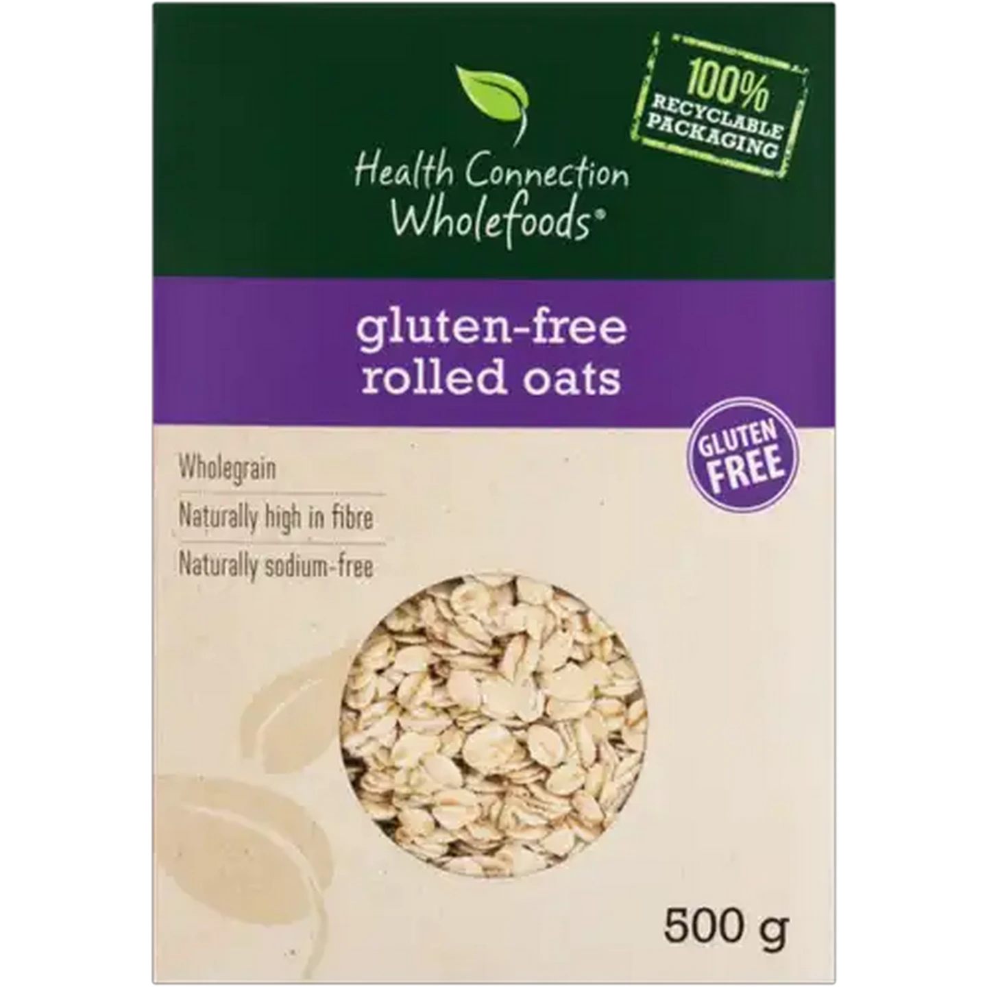 Image of Health Connection Wholefoods Gluten Free Oats 500g