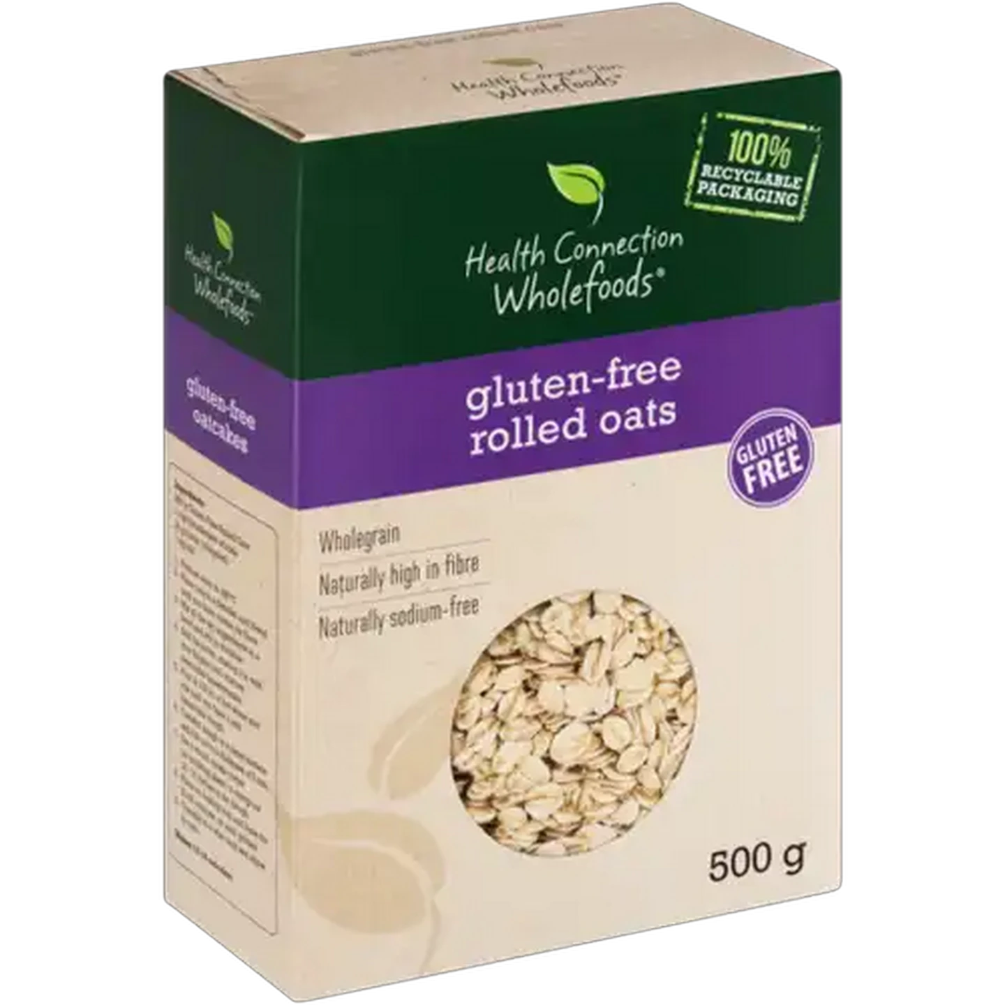 Image of Health Connection Wholefoods Gluten Free Oats 500g