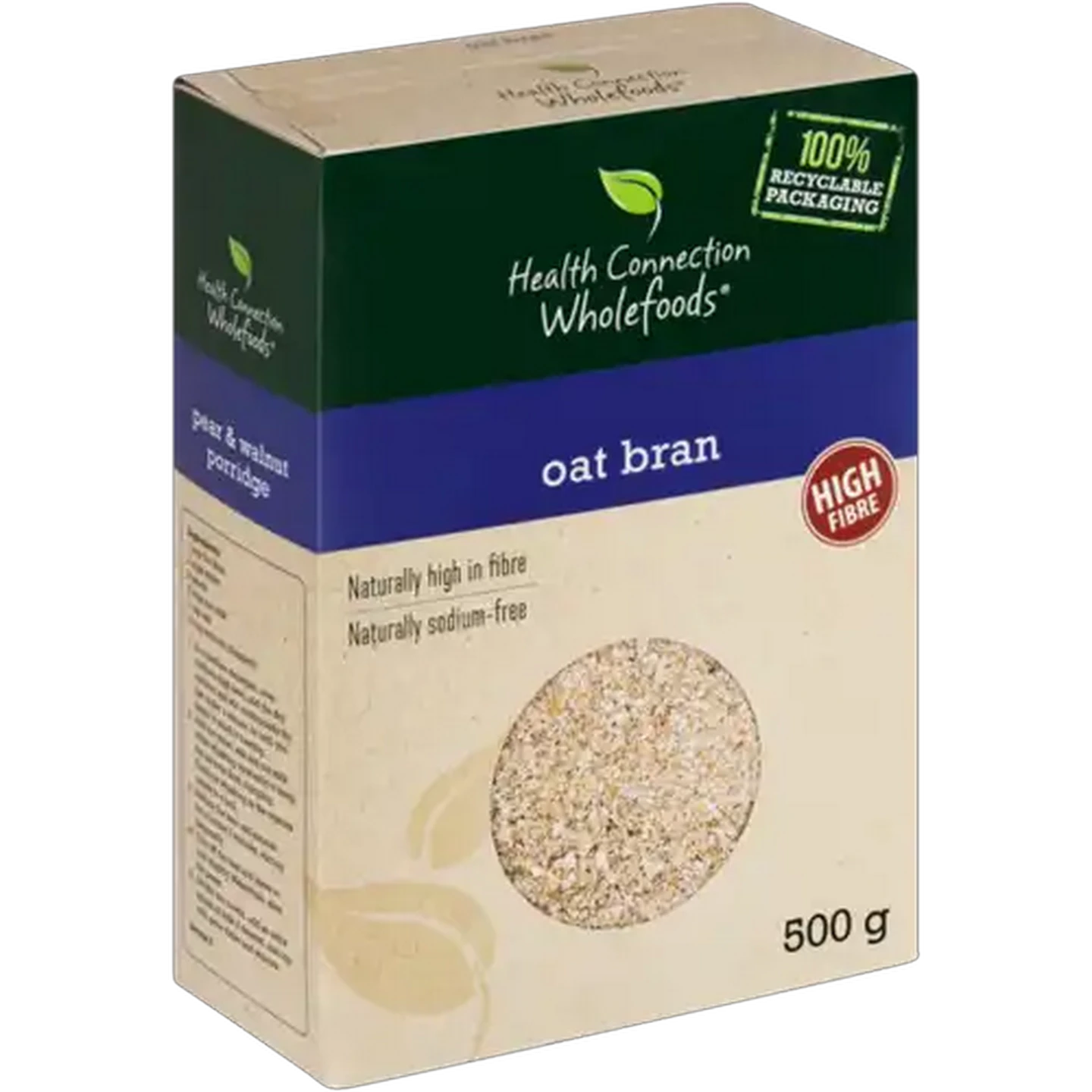 Image of Health Connection Wholefoods Oat Bran 500g