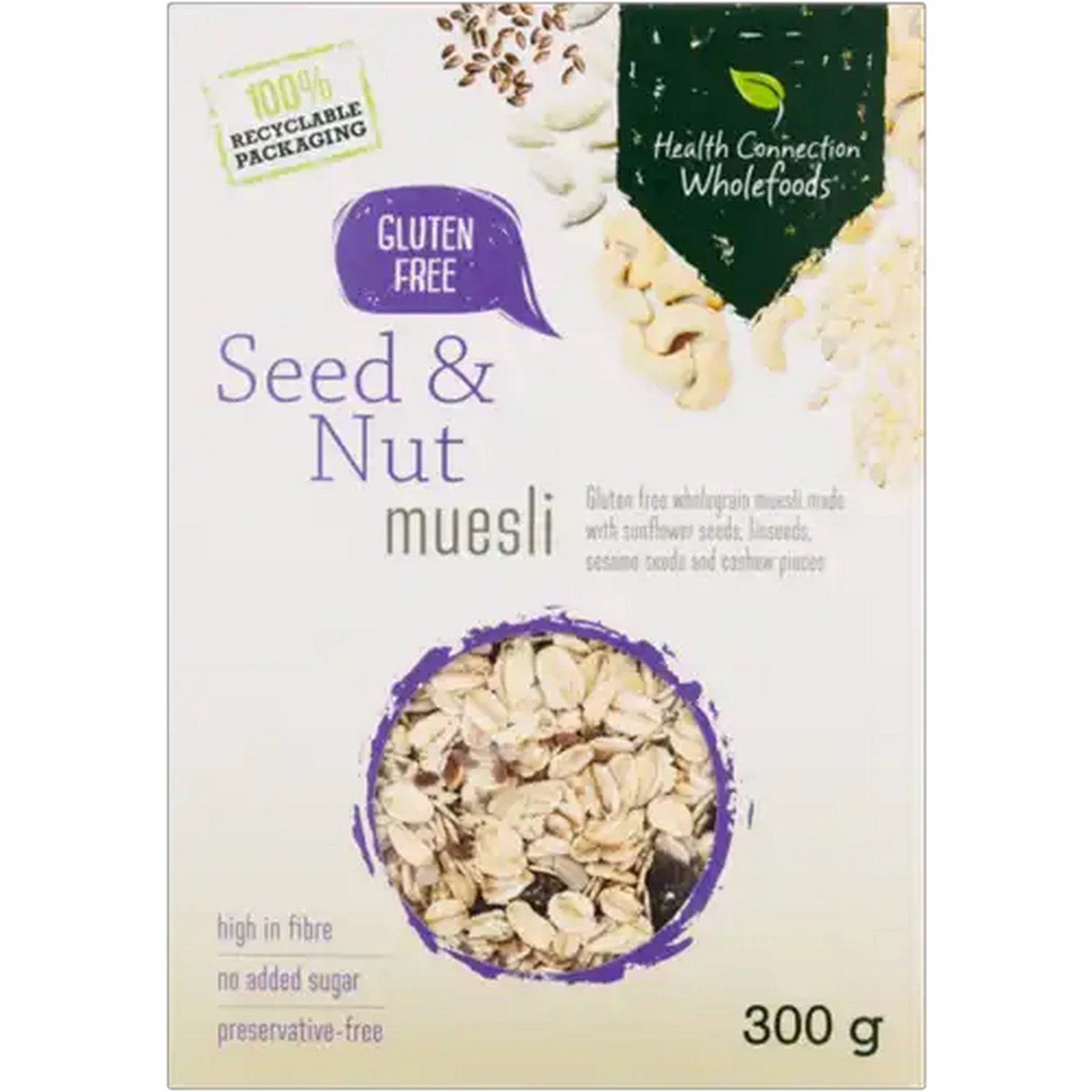 Image of Health Connection Wholefoods Seed & Nut Muesli 300g