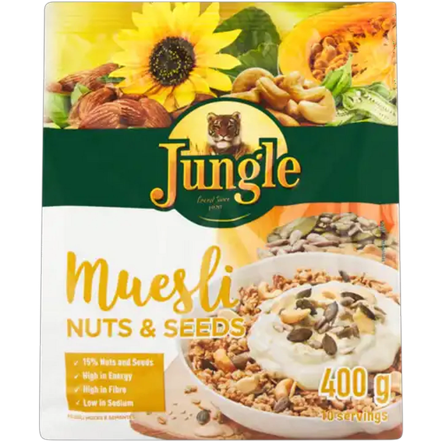 Image of Jungle Nuts & Seeds Muesli 400g