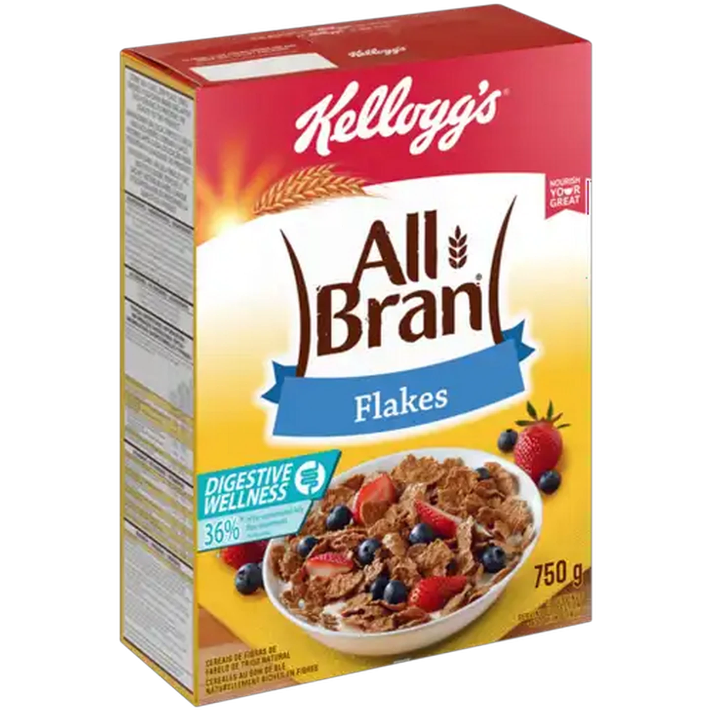 Image of Kellogg's All-Bran Cereal Flakes 750g