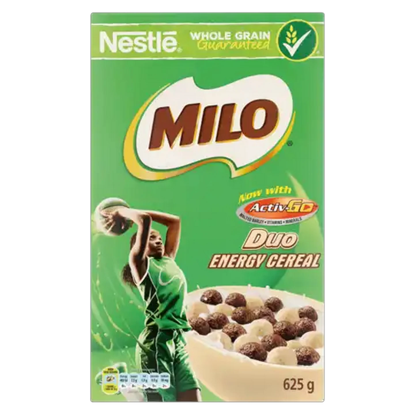 Image of Milo Duo Energy Cereal 625g