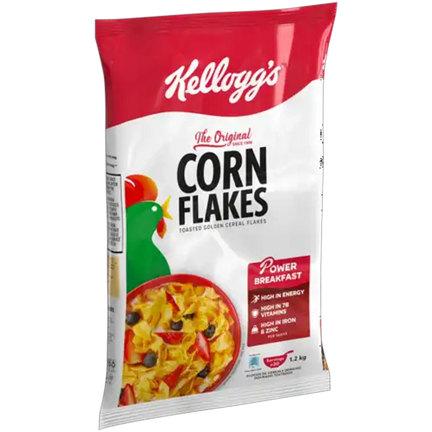 Image of Kellogg's Corn Flakes Toasted Golden Cereal Flakes 1.2kg