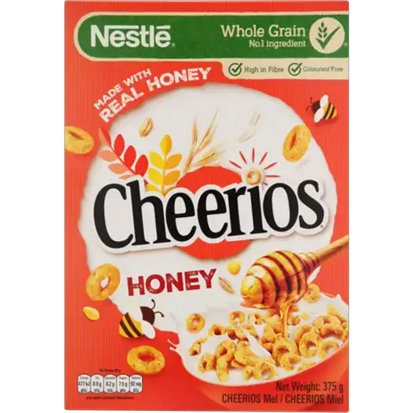 Image of Cheerios Honey Flavoured Cereal 375g