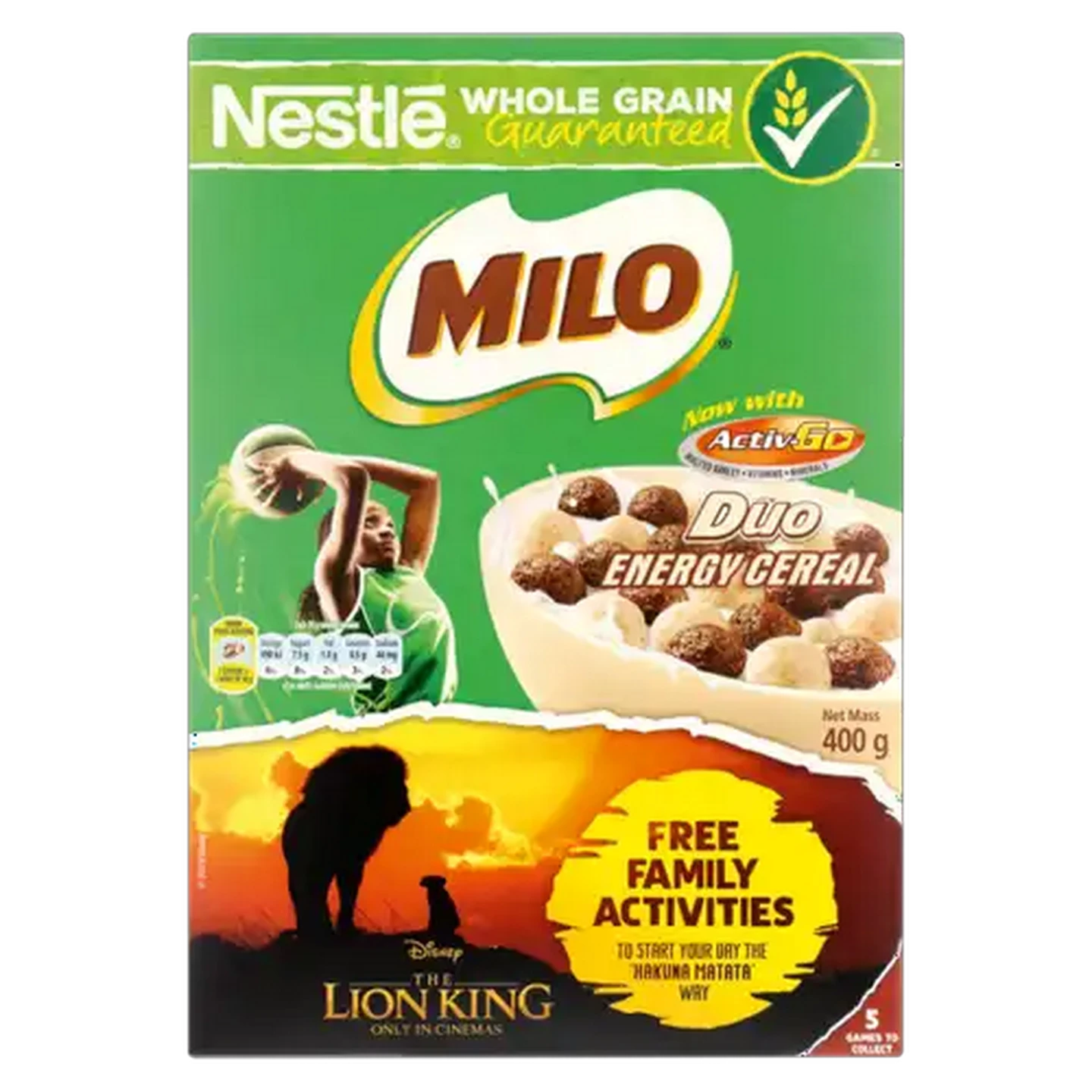Image of Milo Duo Cereal 400g