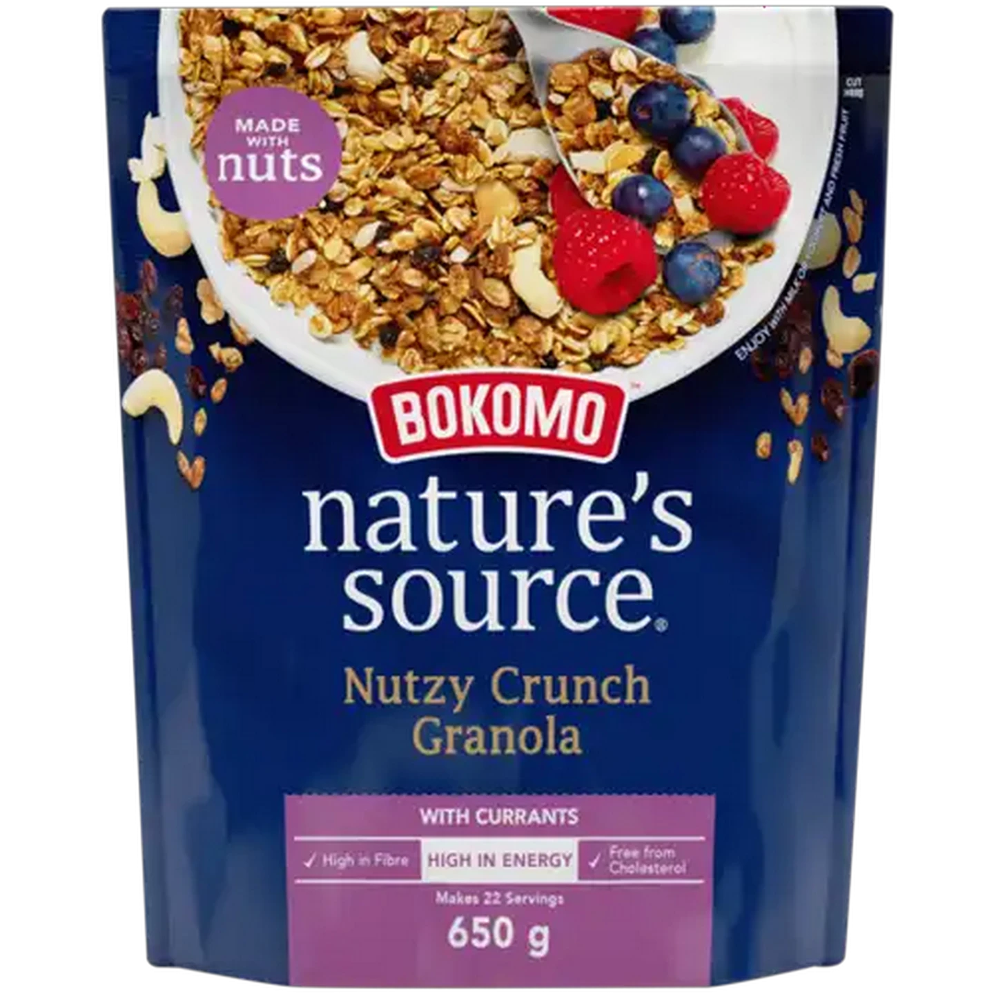 Image of Bokomo Nature’s Source Nutzy Crunch Granola 650g