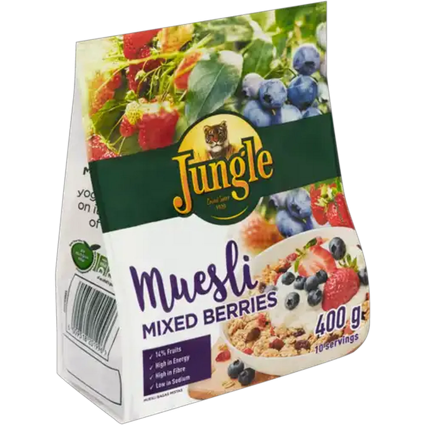 Image of Jungle Mixed Berries Muesli Cereal 400g