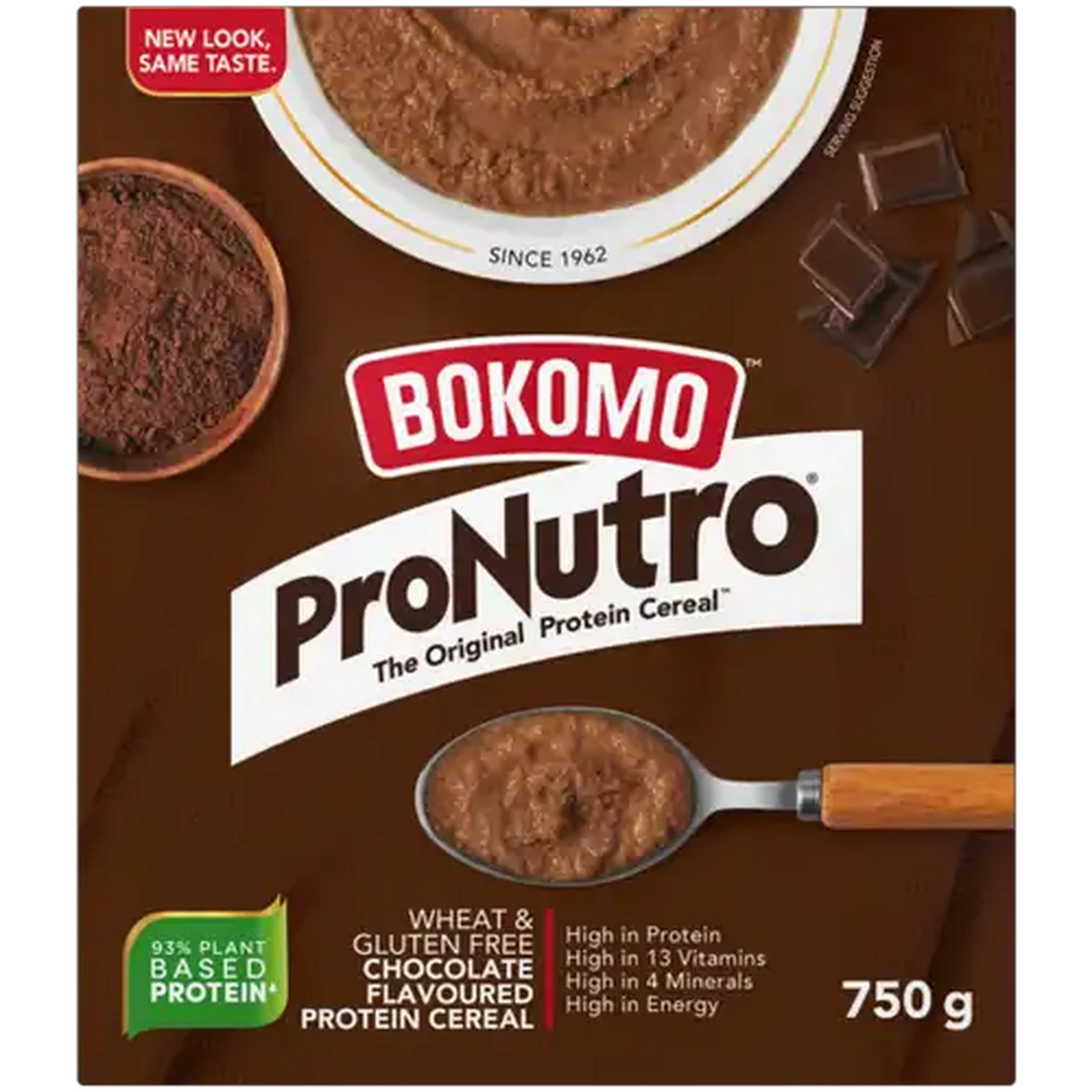 Image of ProNutro Wheat & Gluten Free Chocolate Flavoured Protein Cereal 750g