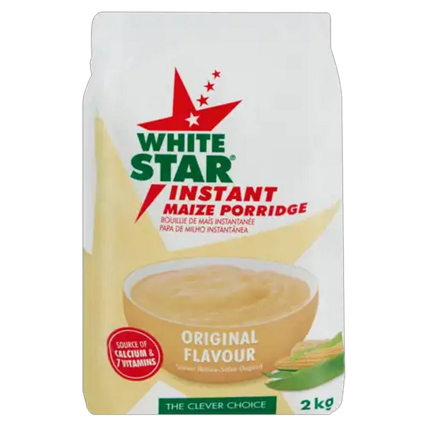 Image of White Star Original Flavour Instant Maize Porridge 2kg