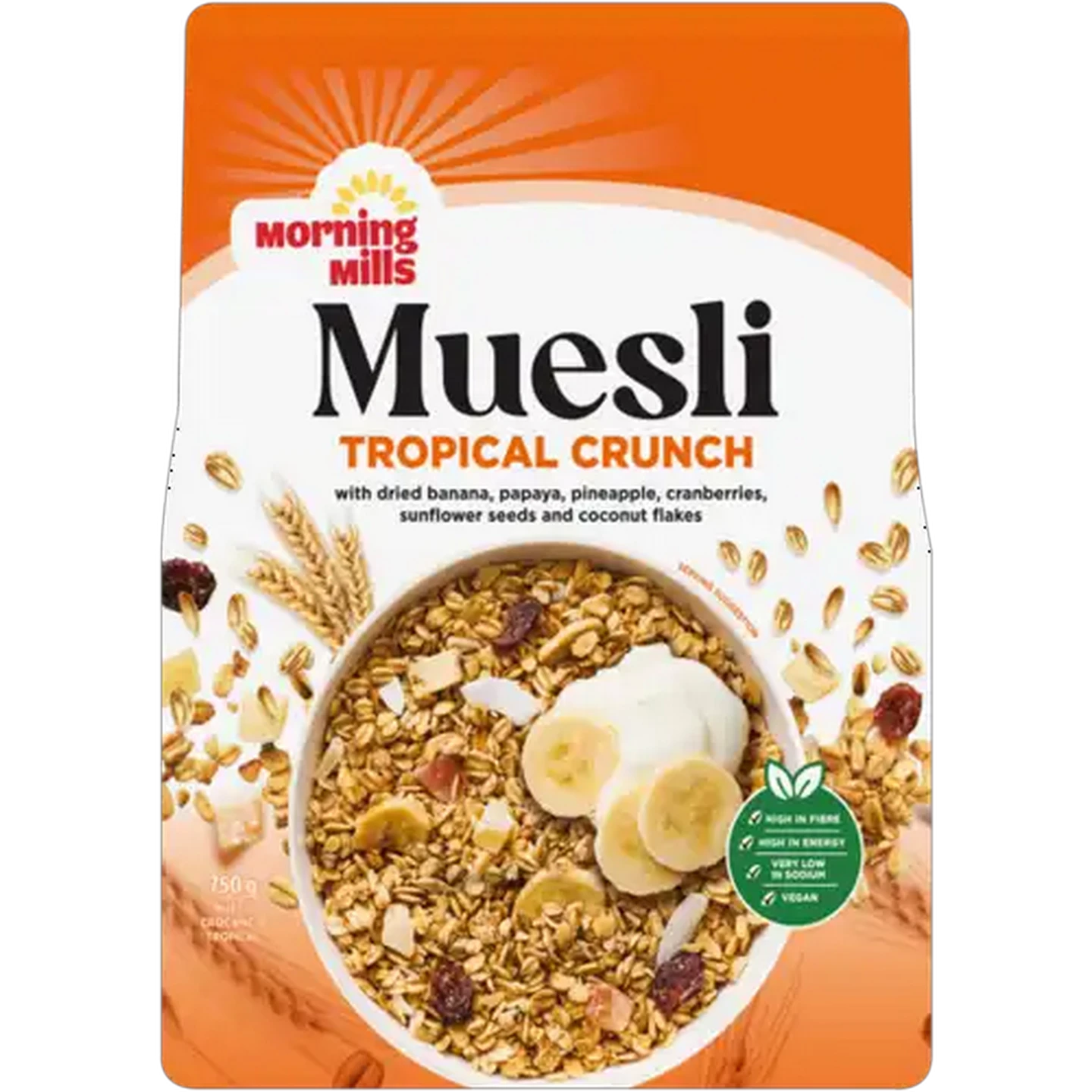 Image of Morning Mills Tropical Crunch Muesli 750g