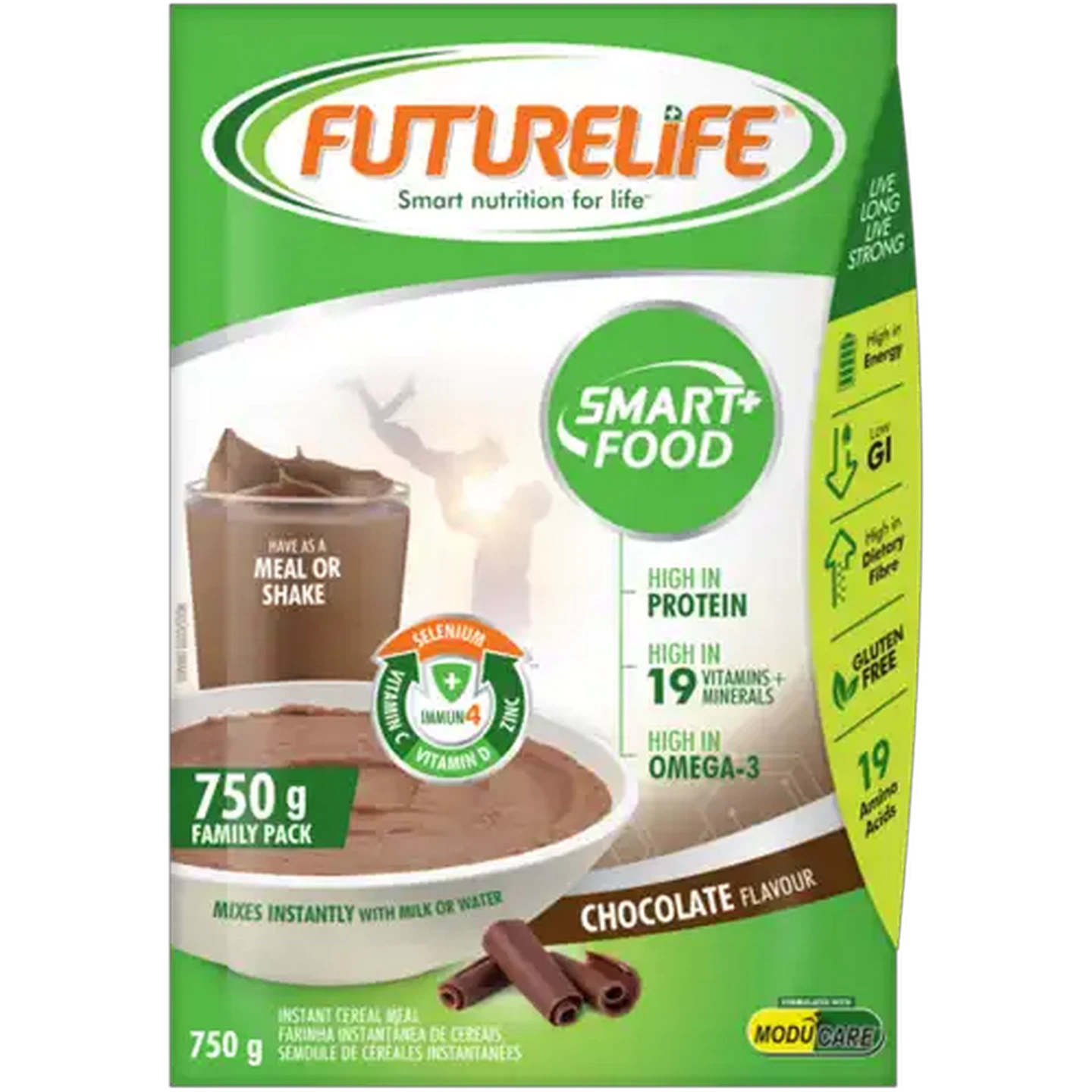 Image of FUTURELIFE Smart Food Chocolate Flavoured Instant Cereal 750g