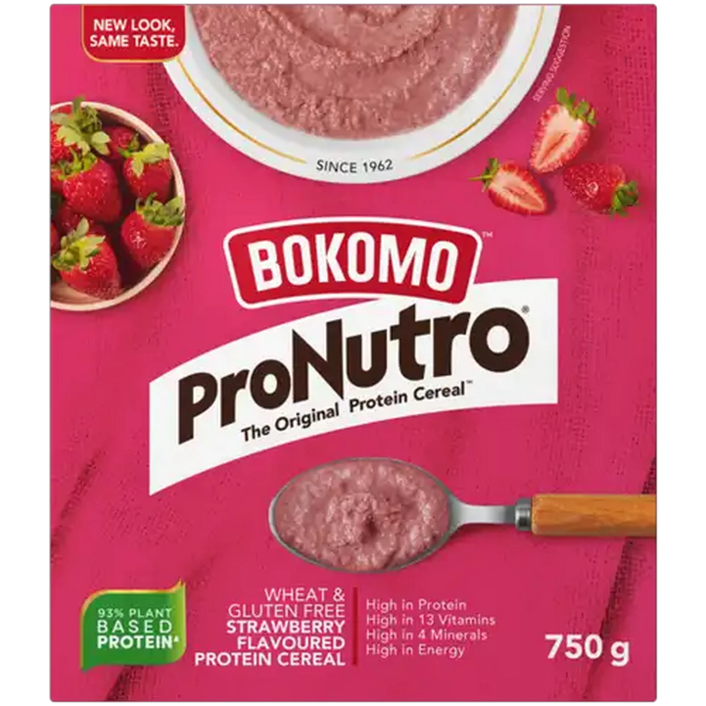 Image of ProNutro Wheat & Gluten Free Strawberry Flavoured Protein Cereal 750g
