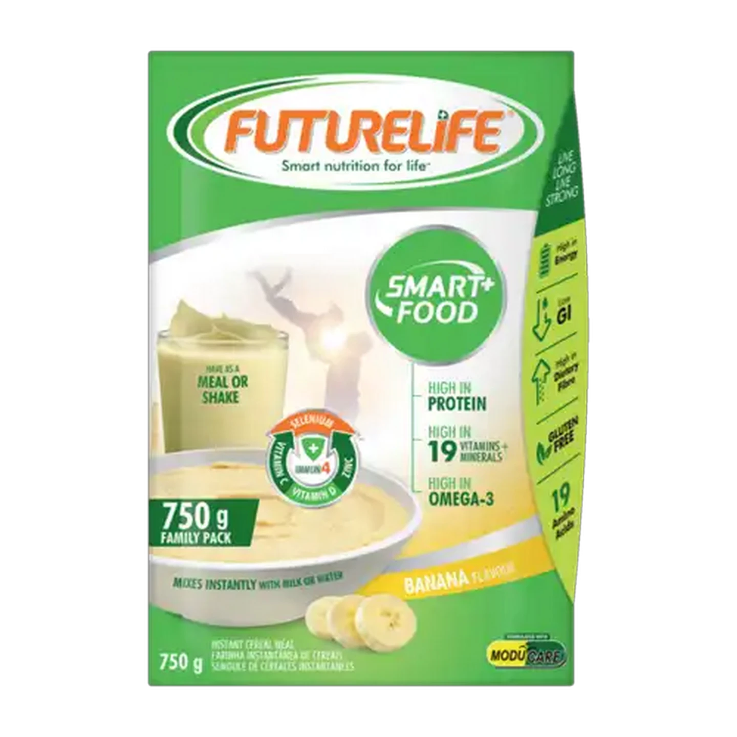 Image of FUTURELIFE Smart Food Banana Flavoured Cereal 750g