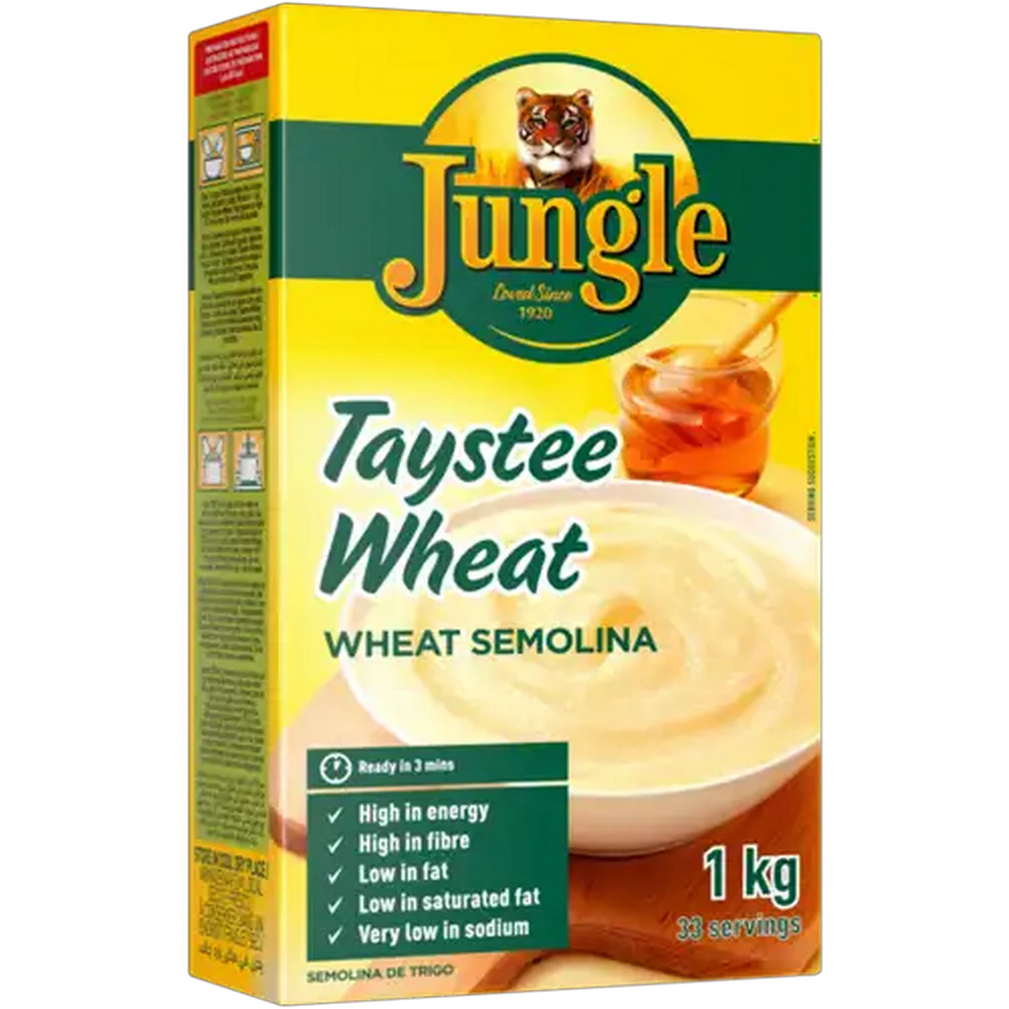 Image of Jungle Taystee Wheat Semolina Porridge 1kg