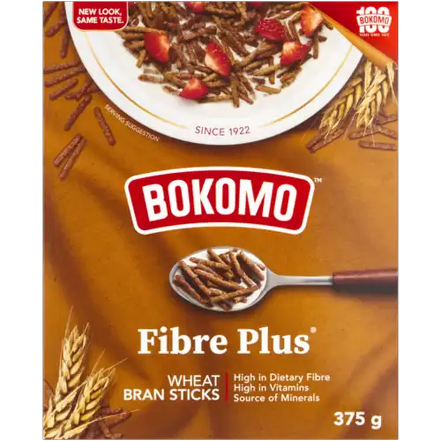 Image of Bokomo Fibre Plus Wheat Bran Sticks 375g