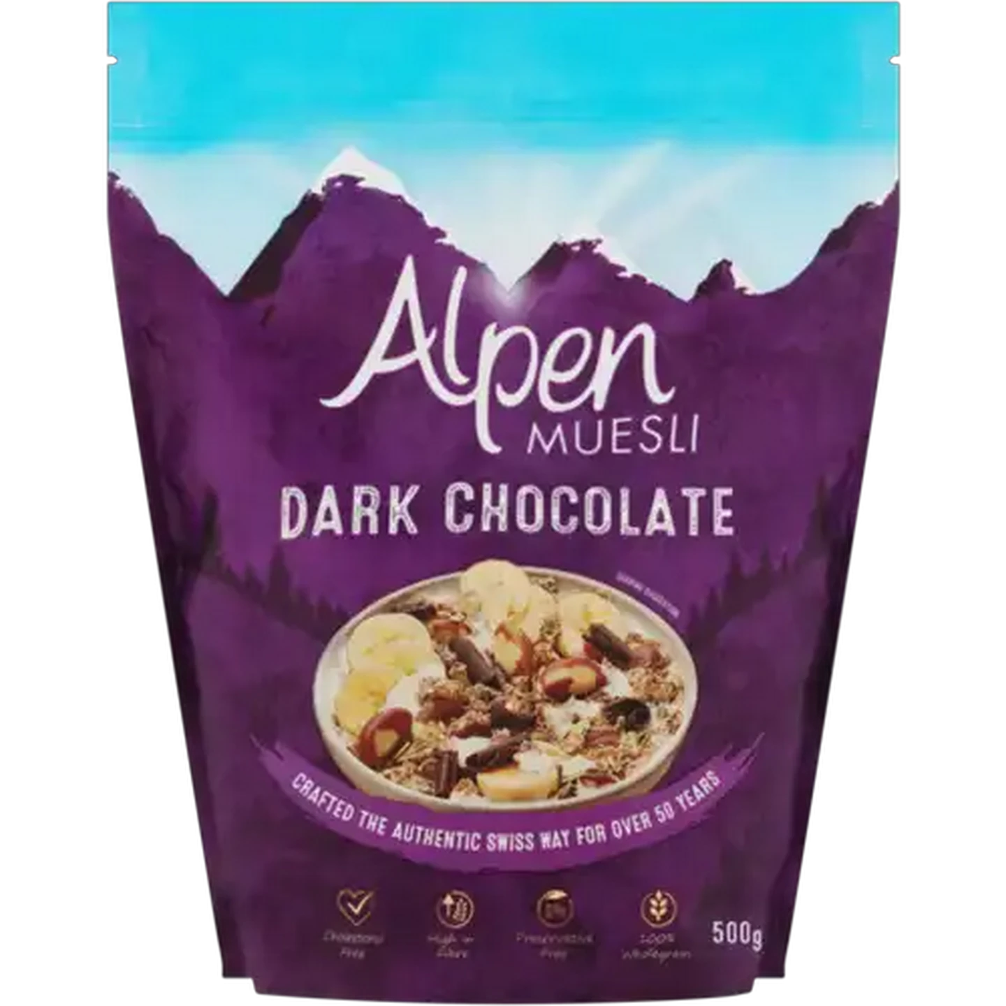 Image of Alpen Muesli Dark Chocolate Muesli 500g