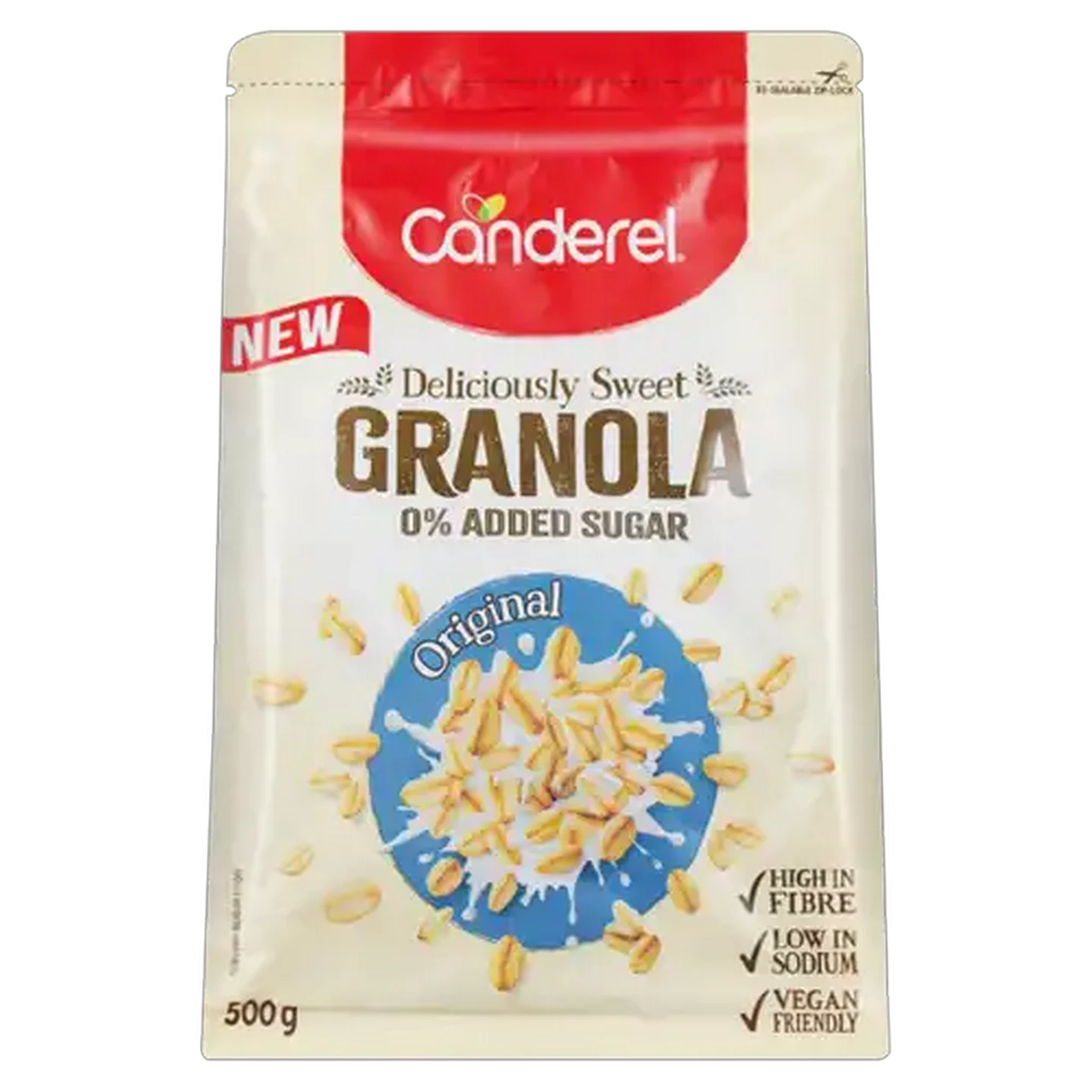 Image of Canderel 0% Added Sugar Original Granola 500g