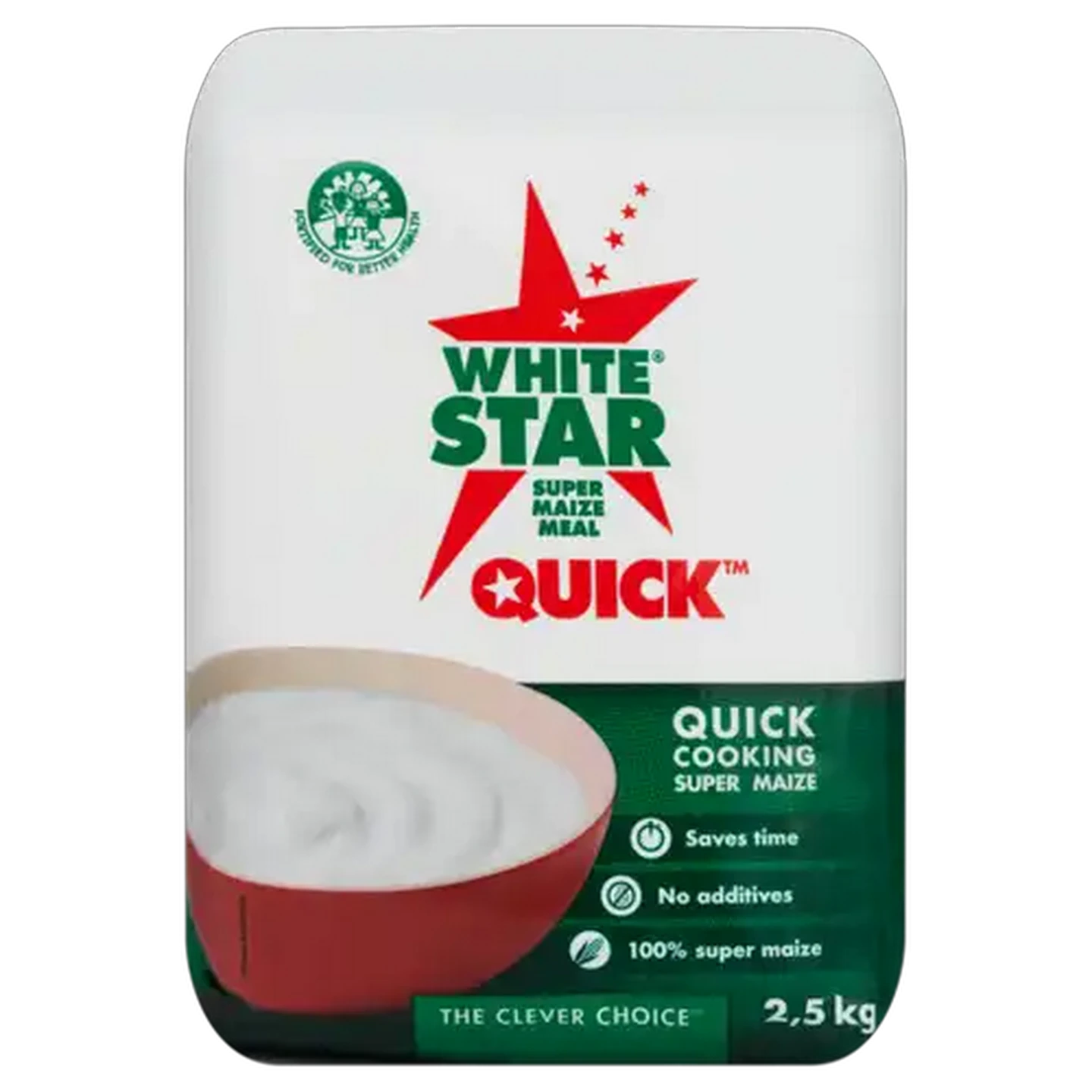 Image of White Star Quick Cooking Super Maize Meal 2.5kg