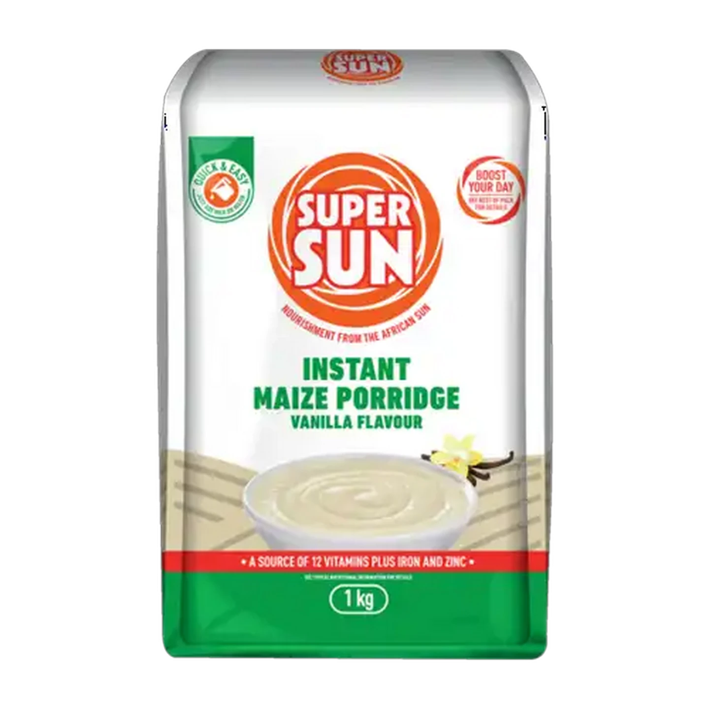 Image of Super Sun Vanilla Flavoured Instant Maize Porridge 1kg