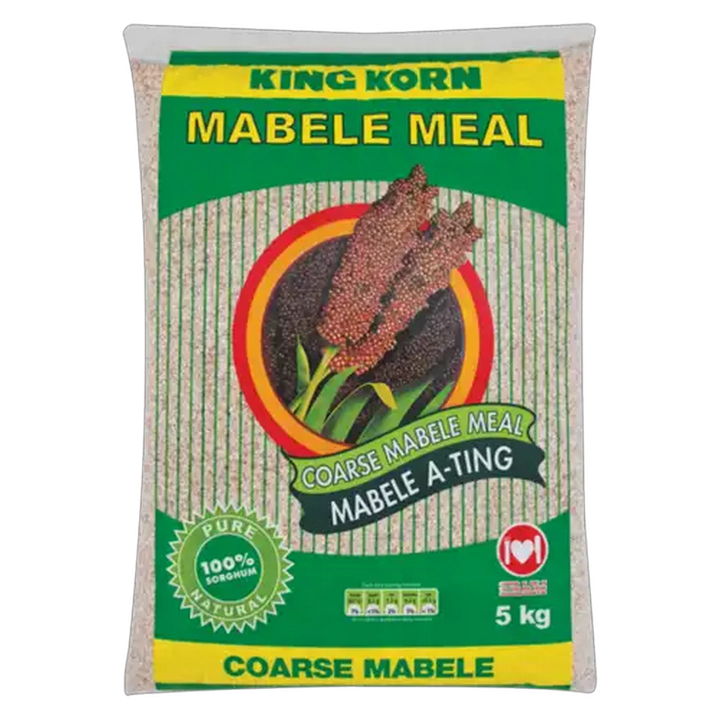 Image of King Korn Coarse Mabele Meal 5kg