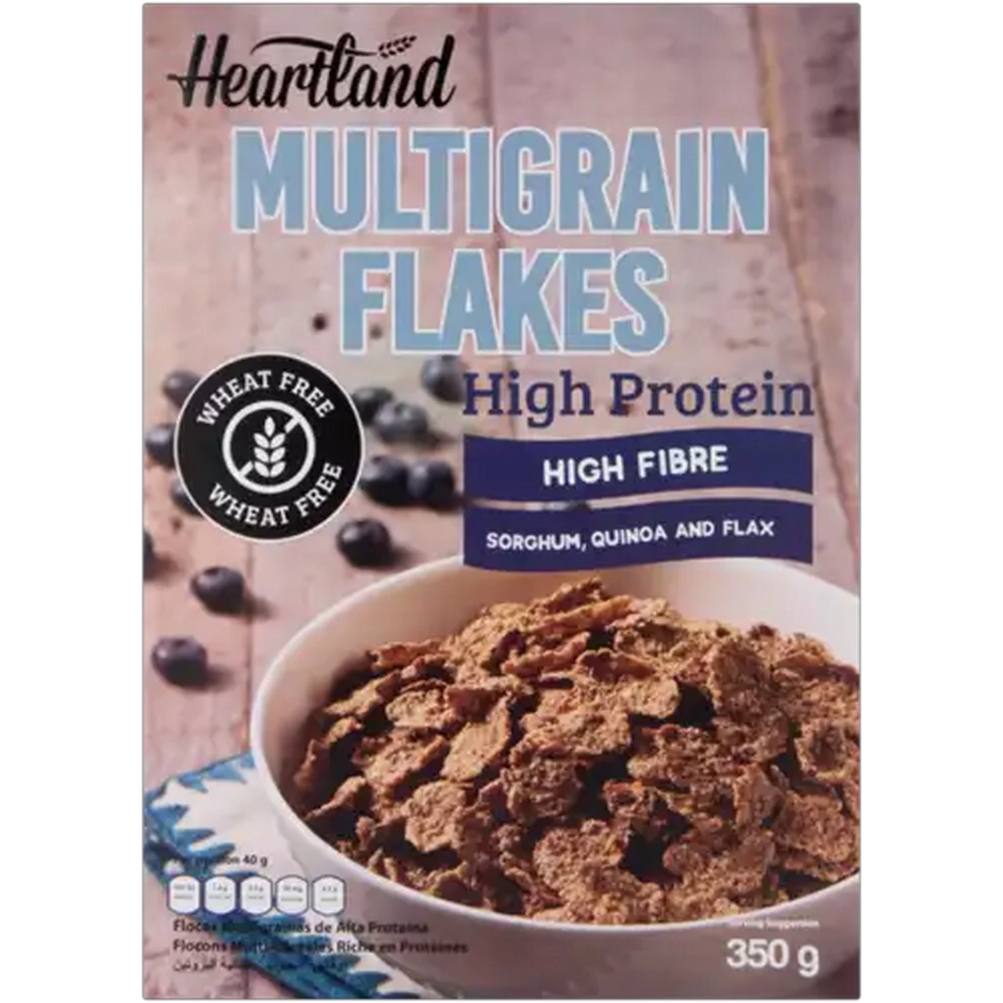 Image of Heartland Multigrain Flakes 350g