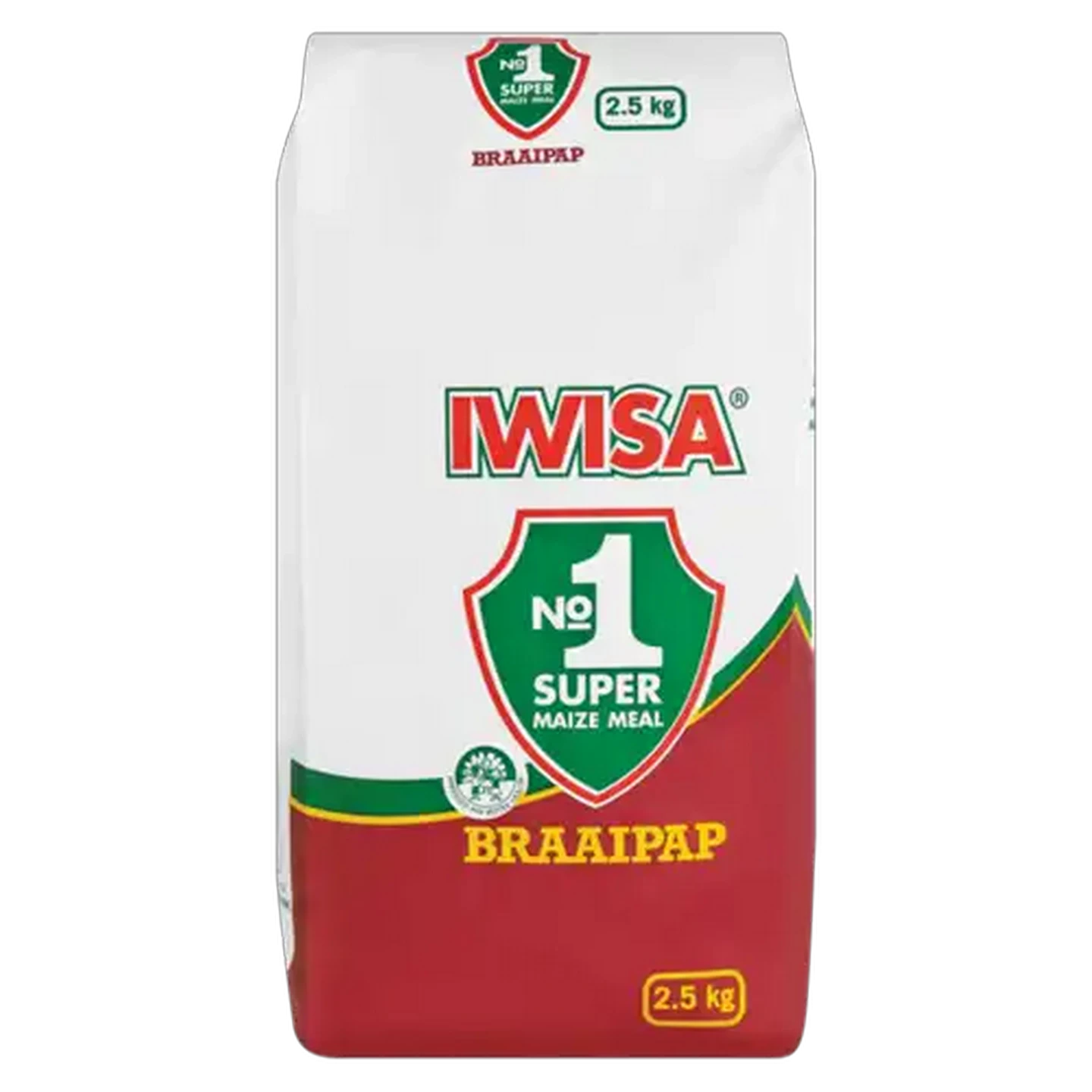 Image of Iwisa No.1 No . 1 Super Maize Meal Braaipap 2.5kg